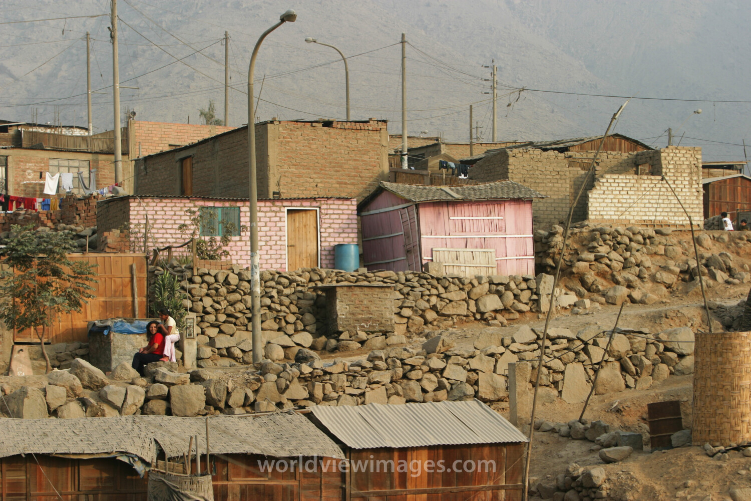 Shantitown near Lima, Peru
