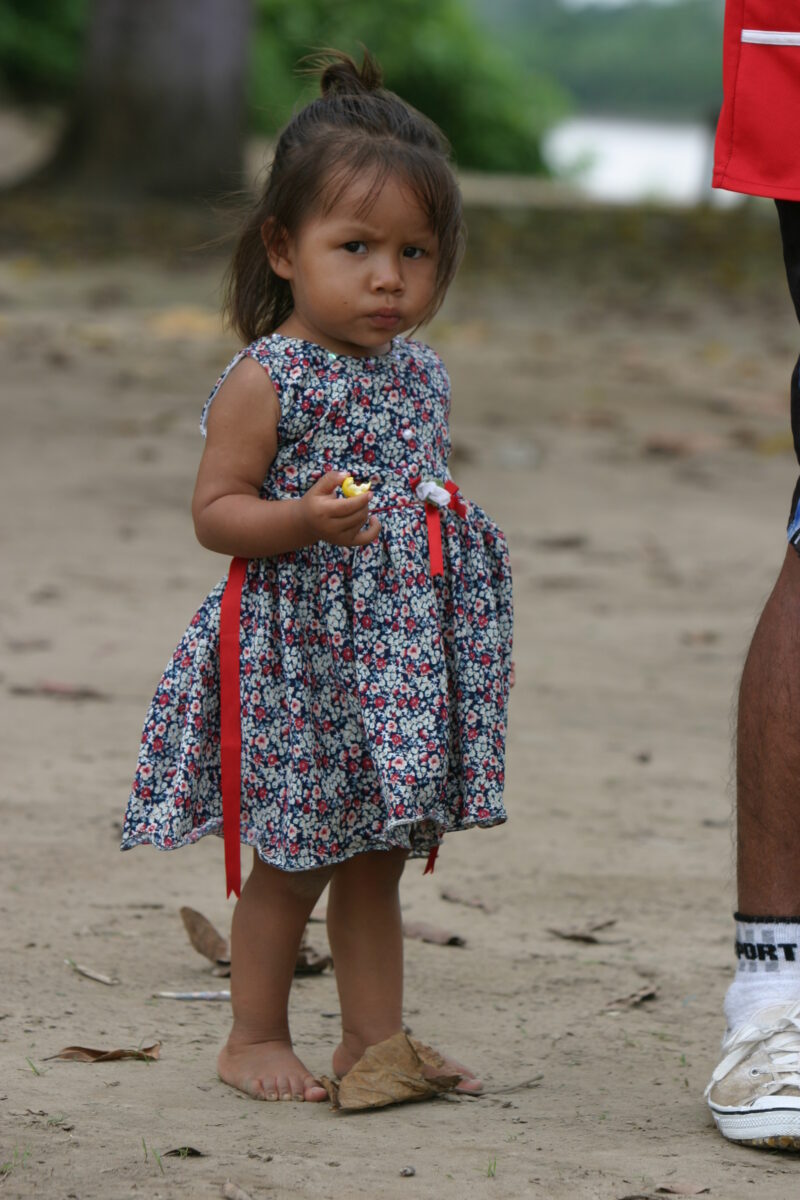 Girl in Peru — Peru, Shipibo Indians, Amerindian, Poverty, Development