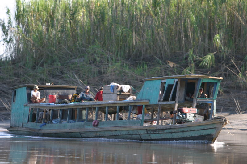 River Transport in Peru — People along the Ucayali River, in the Jungle region of Peru — ADRA, Peru, Poverty, Shipibo Indians, Ucayali River