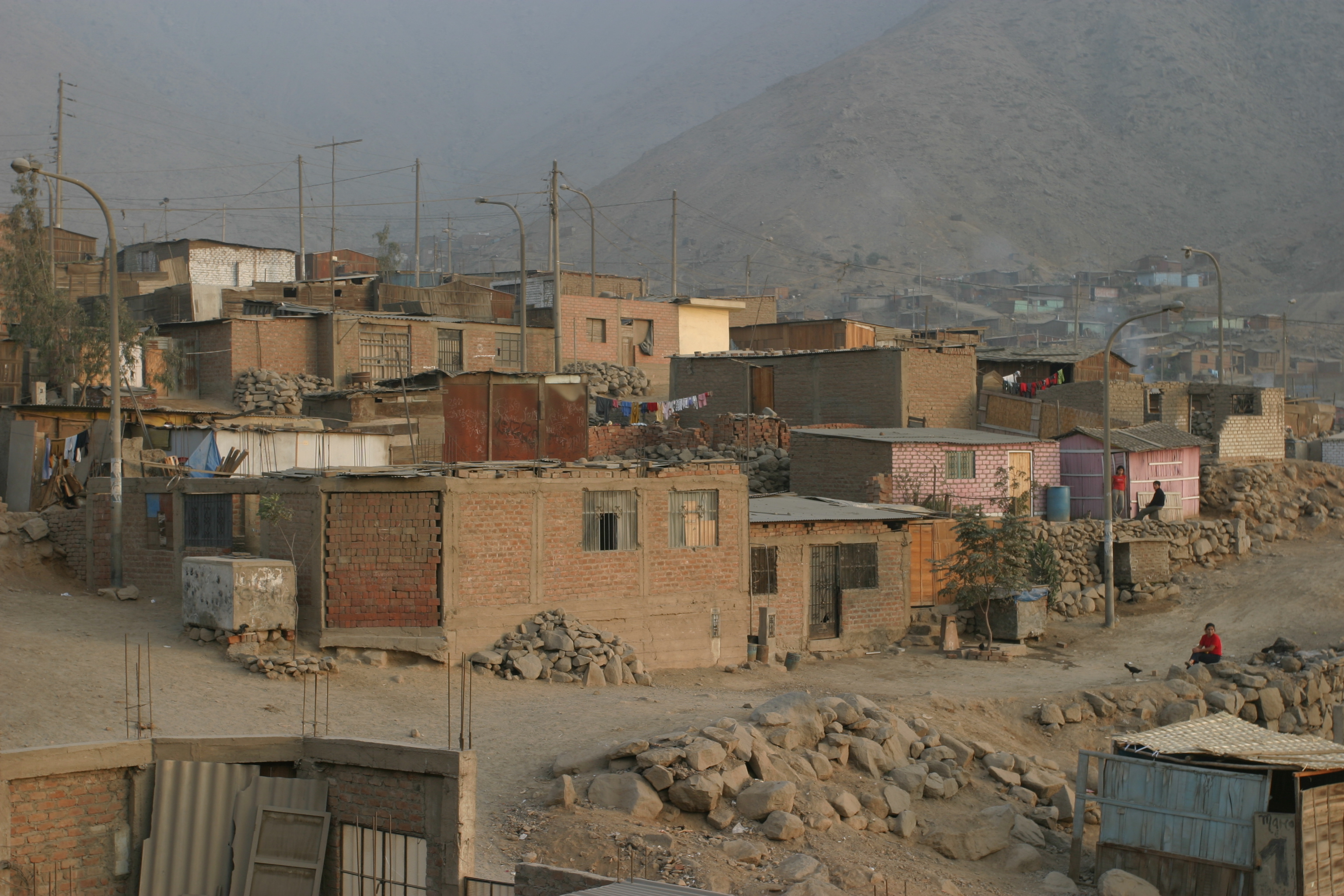 Shantitown near Lima, Peru