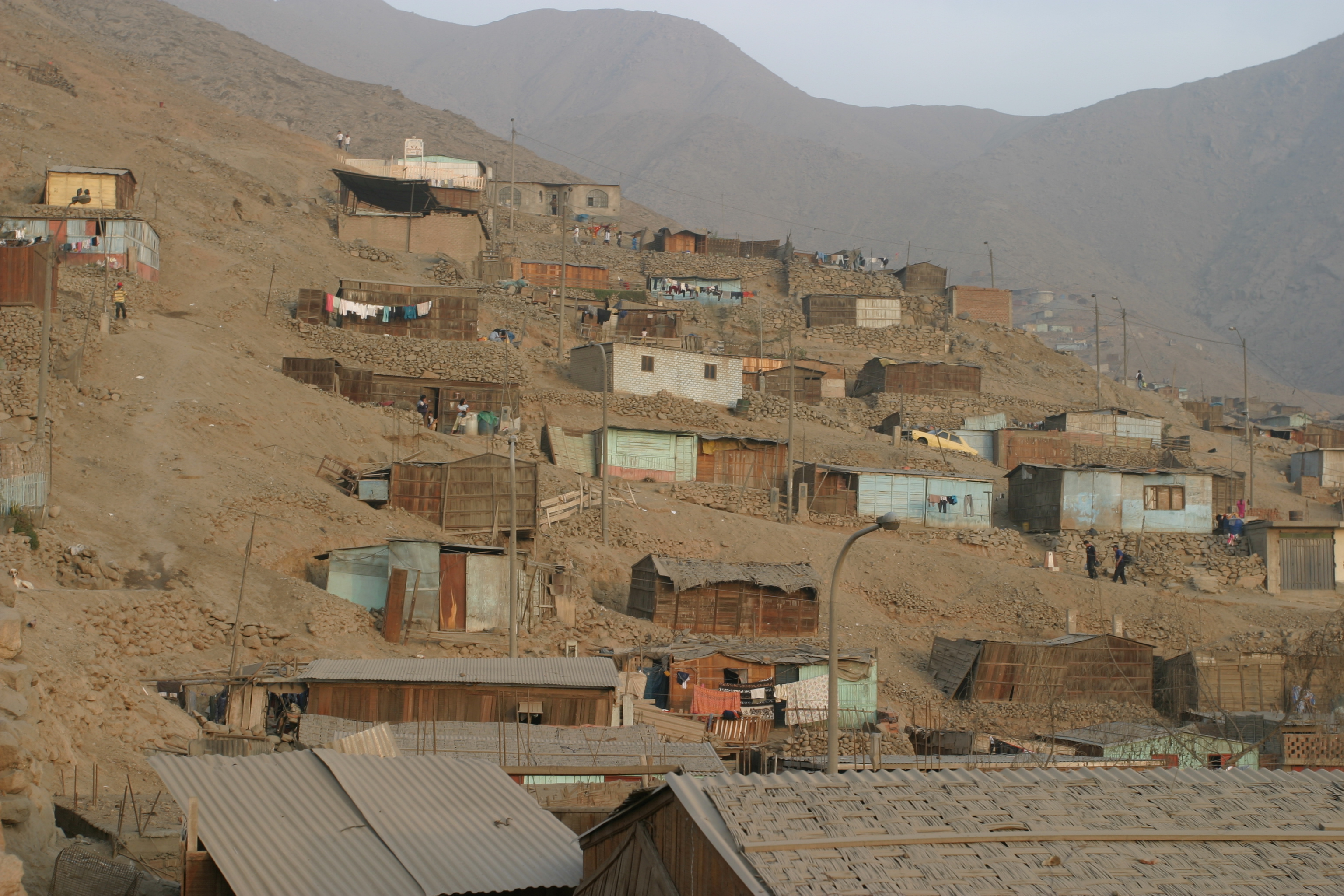 Shantitown near Lima, Peru
