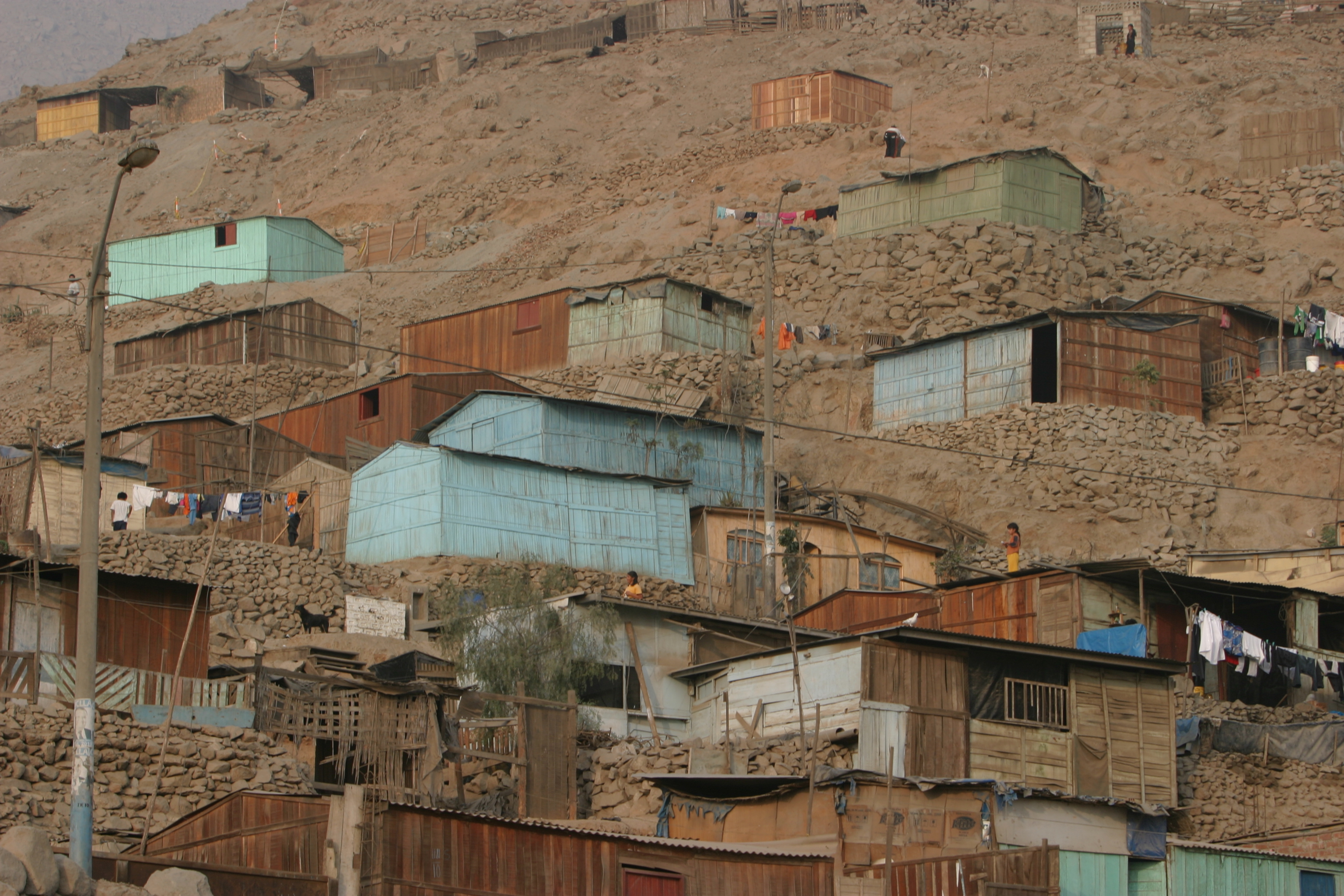 Shantitown near Lima, Peru