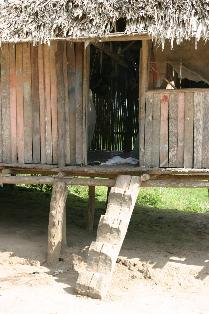 House on Stilts in Peru — Peru, Shipibo Indians, Amerindian, Poverty, Development