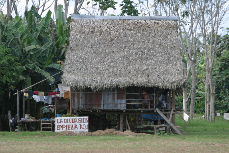 Houses of the Jungle — House on Stilts in Peru — Peru, Shipibo Indians, Amerindian, Poverty, Development