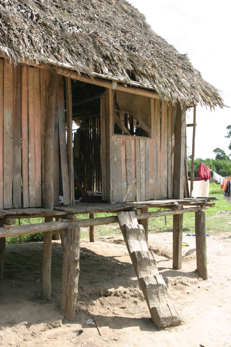 Houses of the Jungle — House on Stilts in Peru — Peru, Shipibo Indians, Amerindian, Poverty, Development