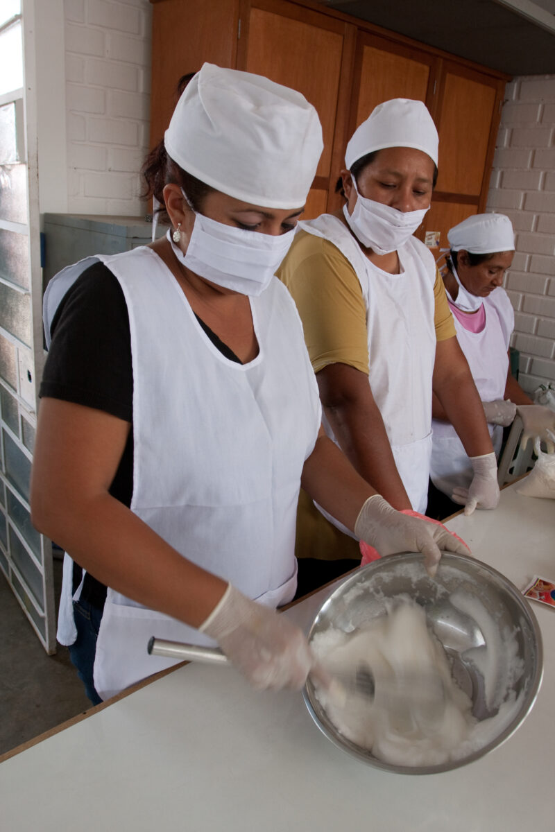 Learning to Bake for Cash! — Women living in a poor community on the outskirts of Lima, learn how to make baked goods, as a way to generate income for their ...