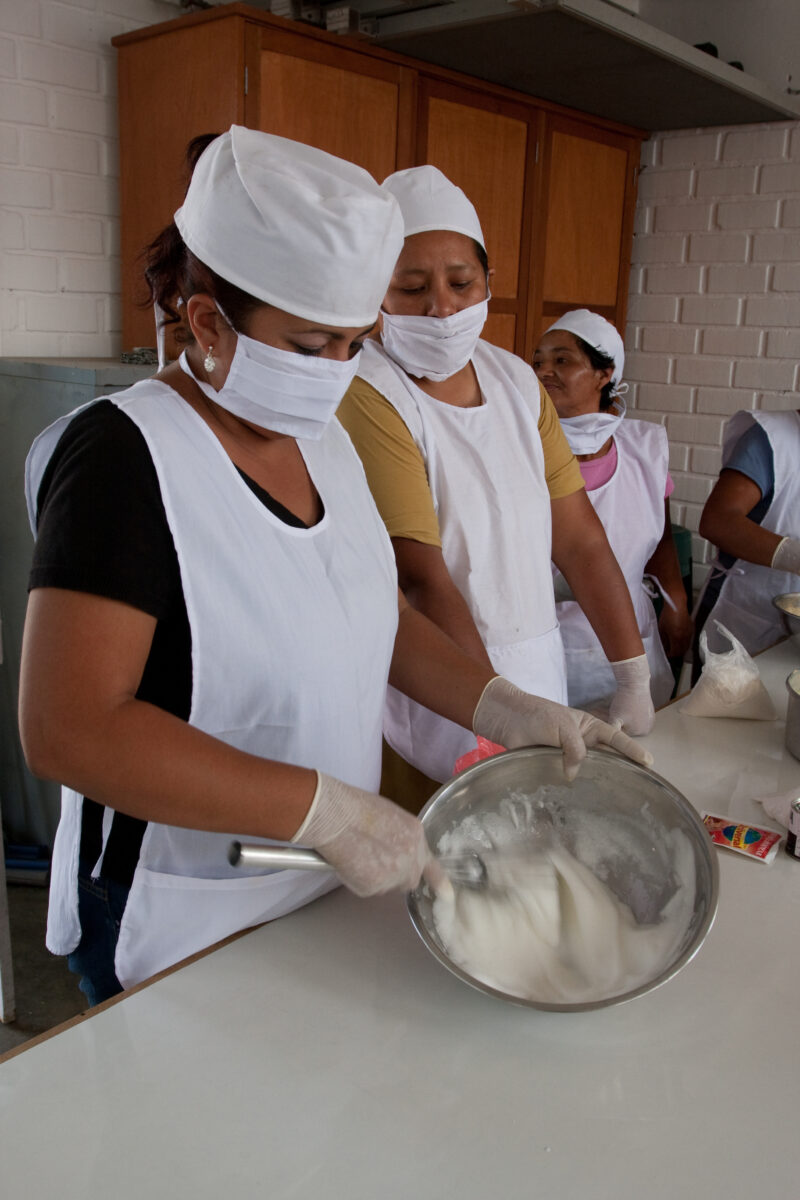 Learning to Bake for Cash! — Women living in a poor community on the outskirts of Lima, learn how to make baked goods, as a way to generate income for their ...