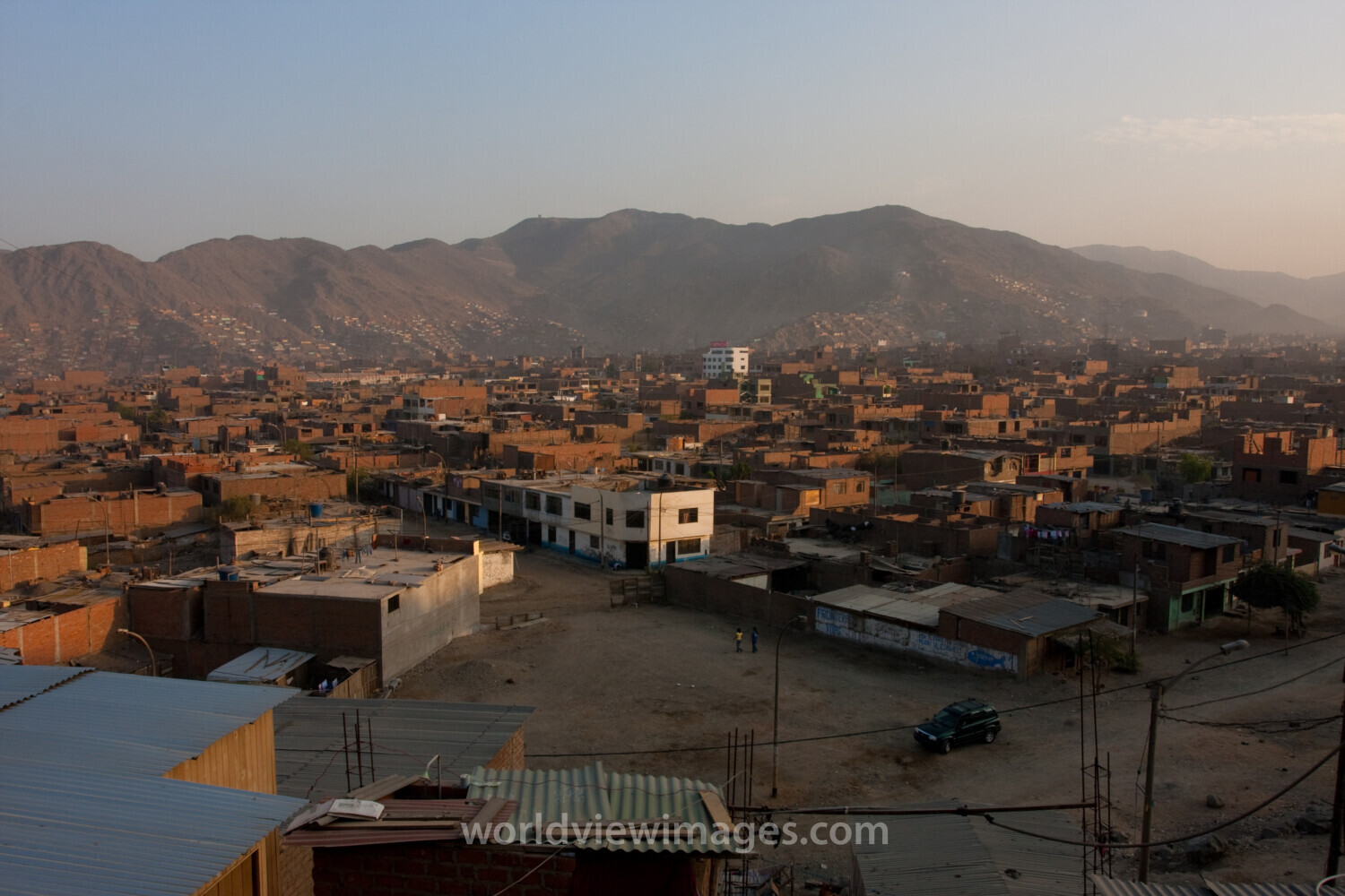 Shantitown near Lima, Peru