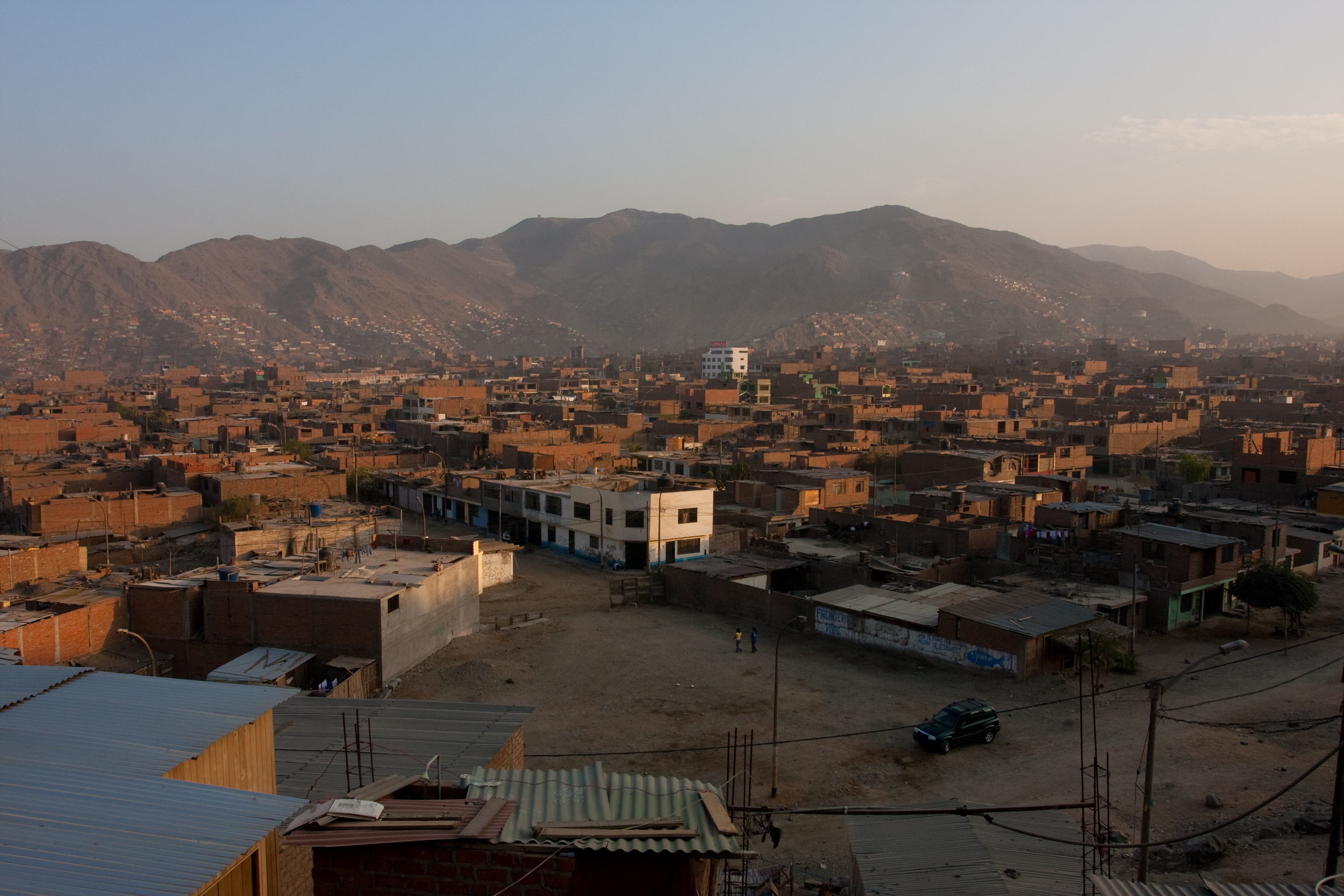 Shantitown near Lima, Peru