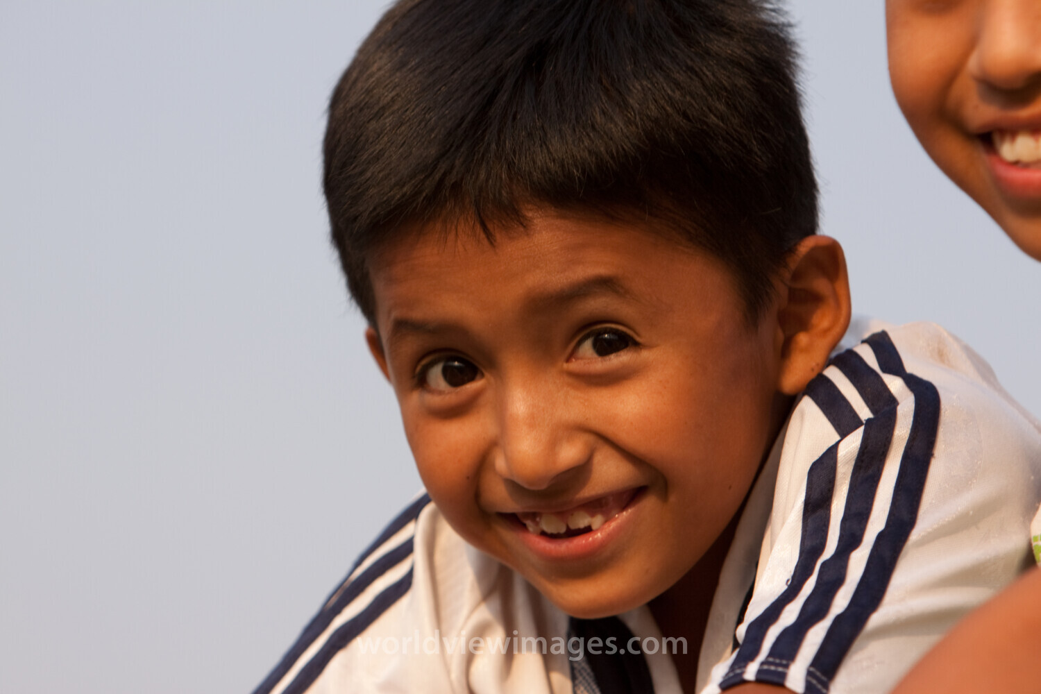 Faces of Children in Peru