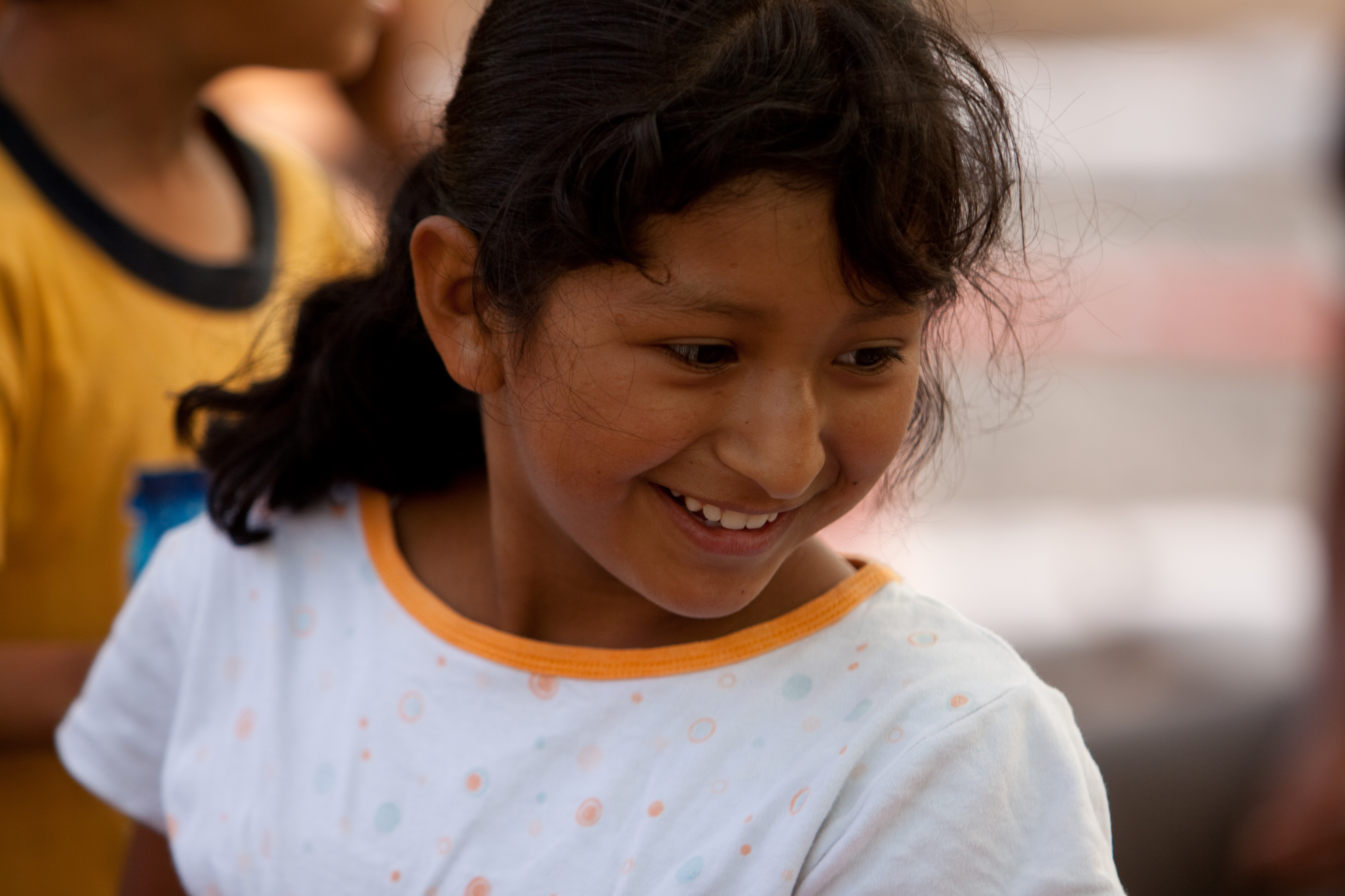 Faces of Children in Peru