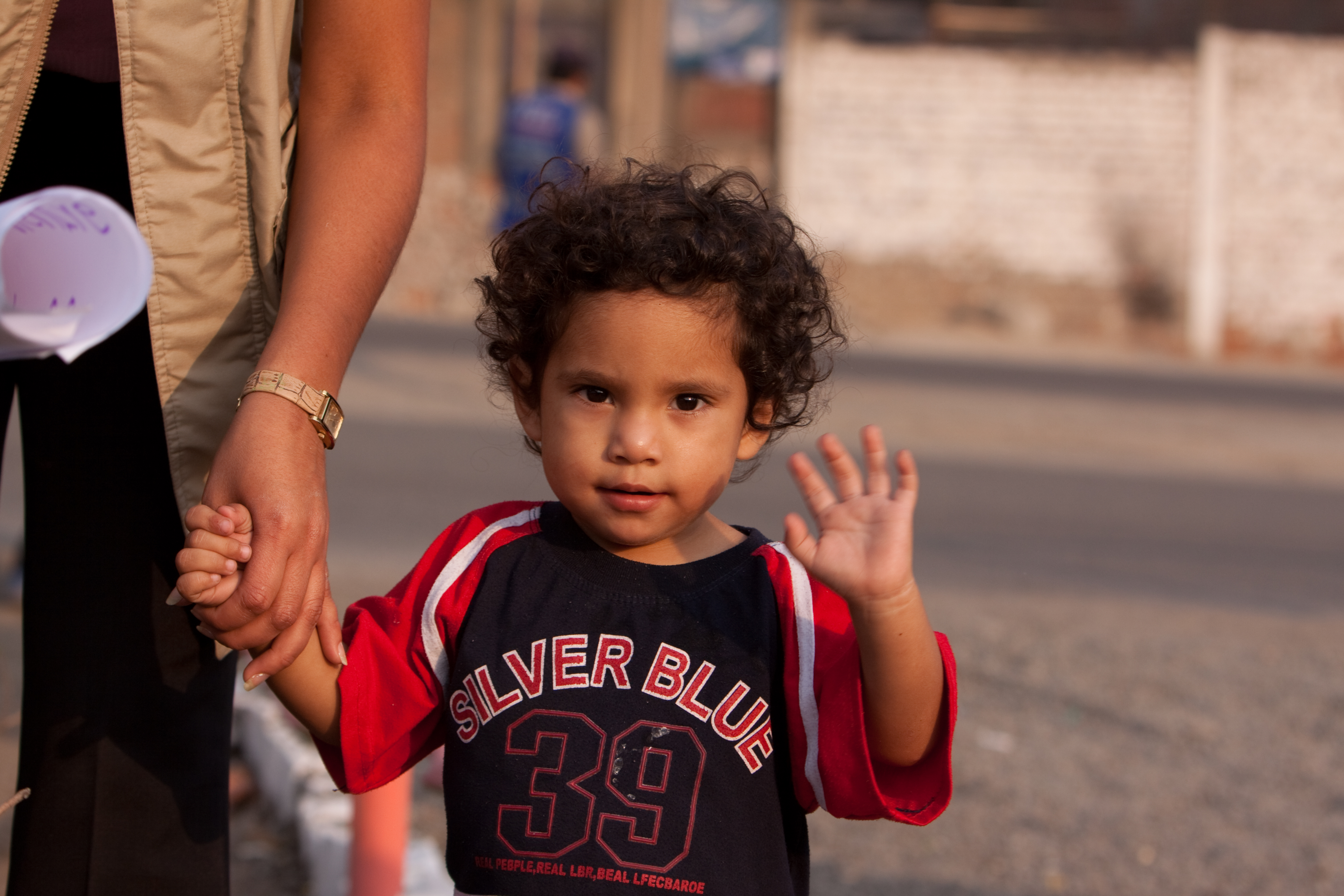 Faces of Children in Peru