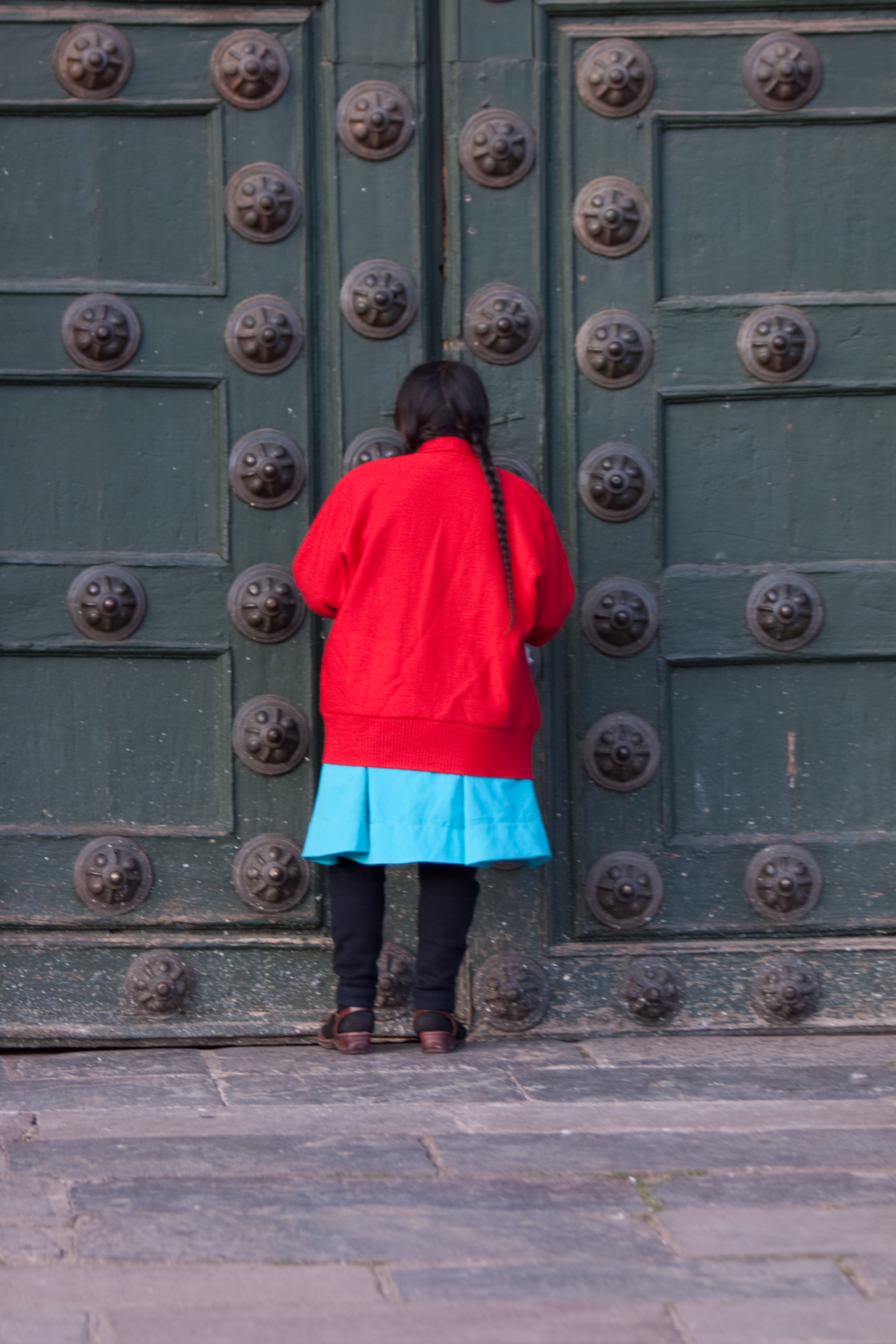 Prayer at the Doors of the Church