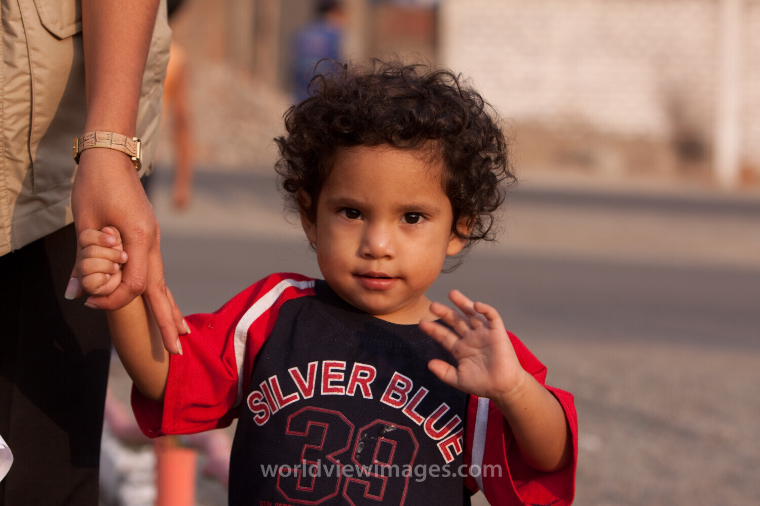 Faces of Children in Peru