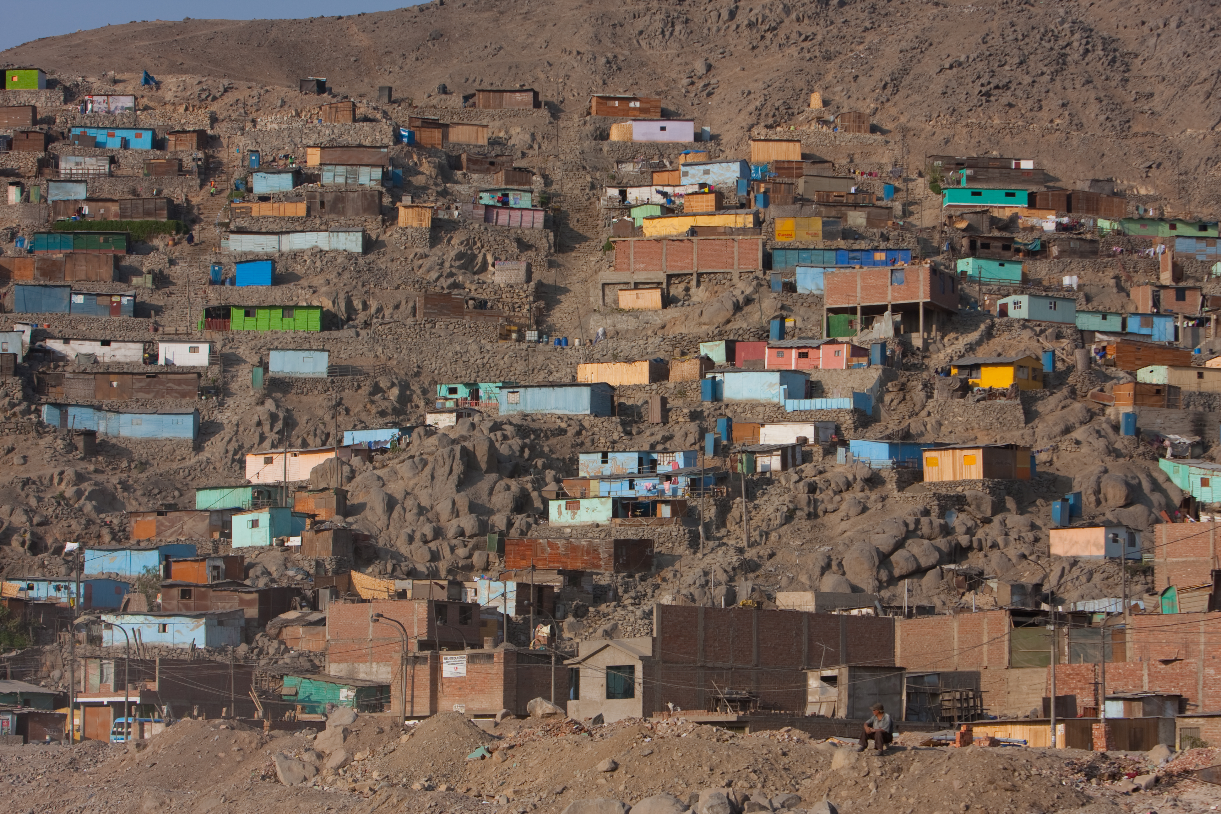 Shantitown near Lima, Peru