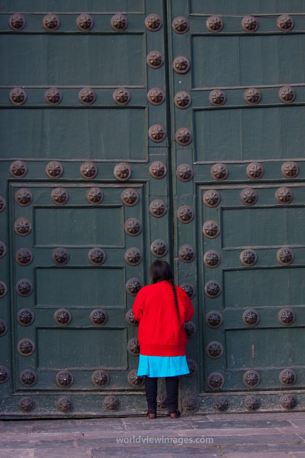 Prayer at the Doors of the Church
