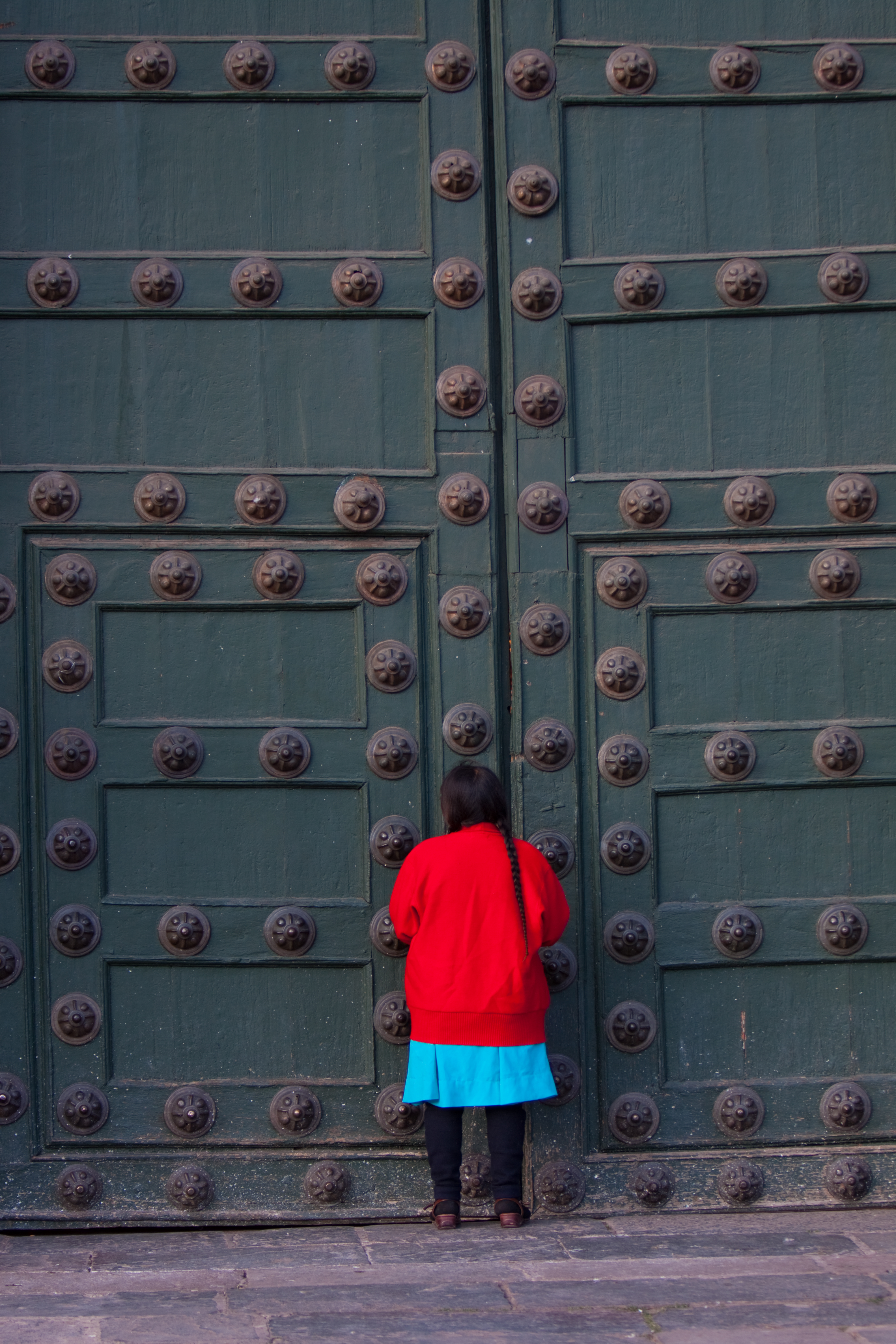 Prayer at the Doors of the Church
