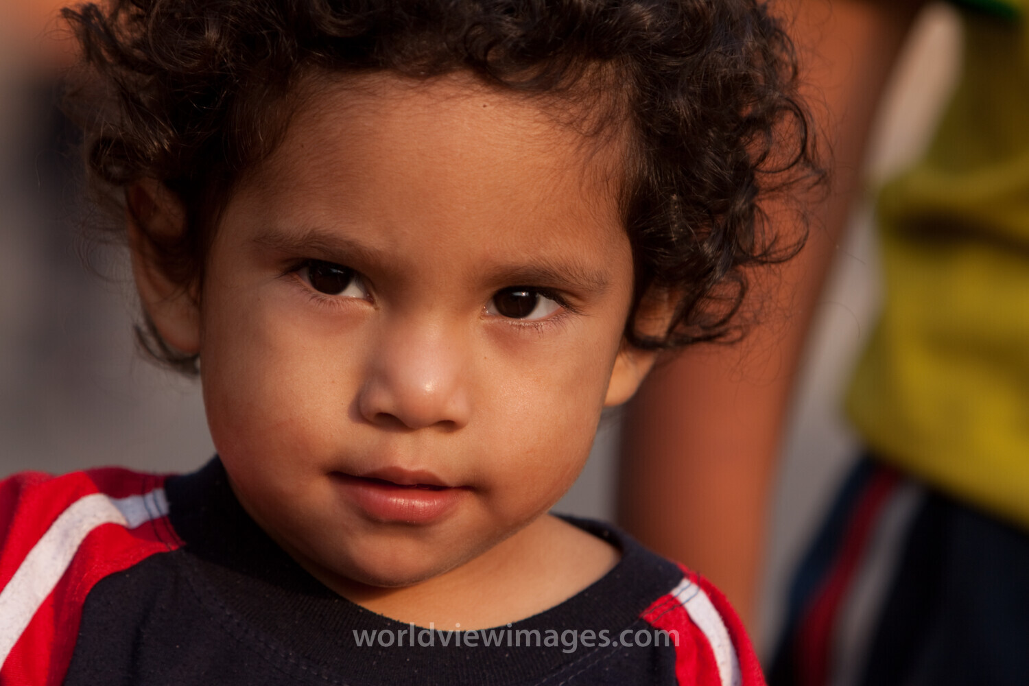 Faces of Children in Peru