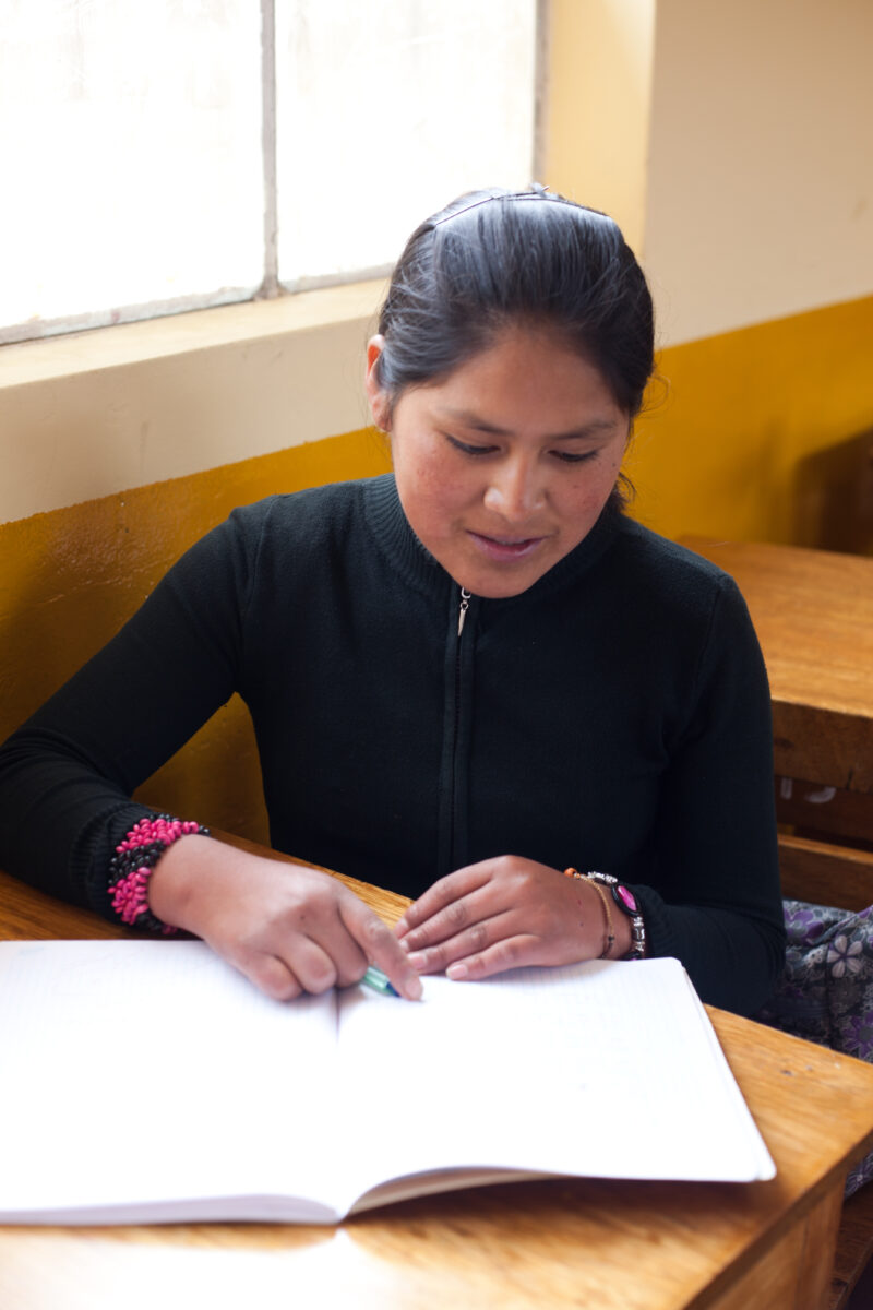 Photo: Student in Peru — Peru, ADRA