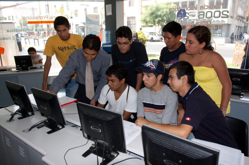 Learning Computer Skills — Young people in Peru, once abandoned and on the street or in government shelters, are given new hope as thay work with ADRA Peru o...