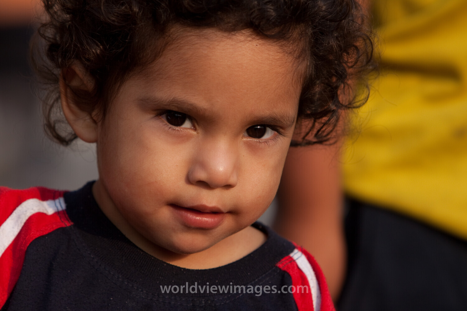 Faces of Children in Peru