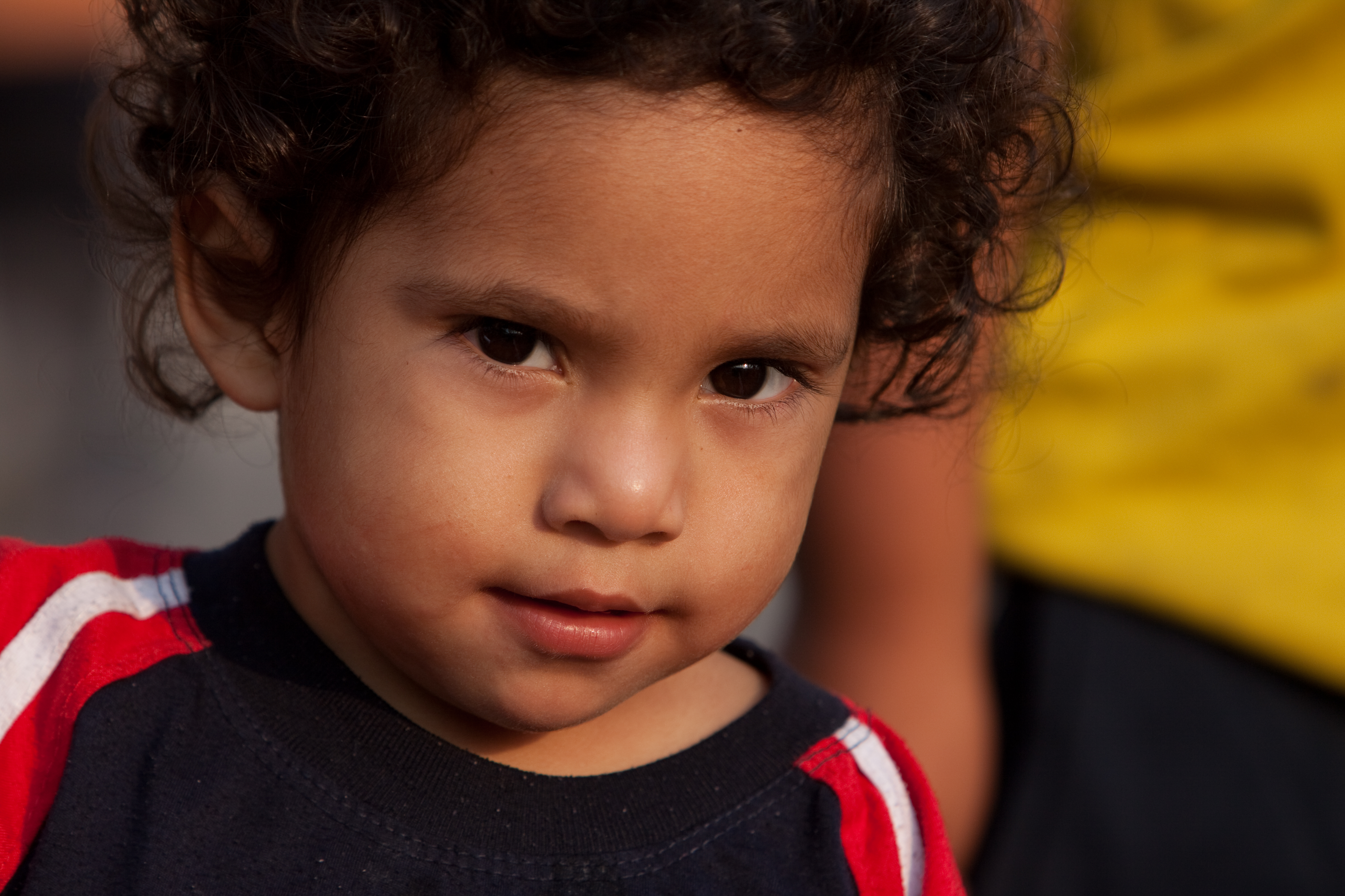 Faces of Children in Peru