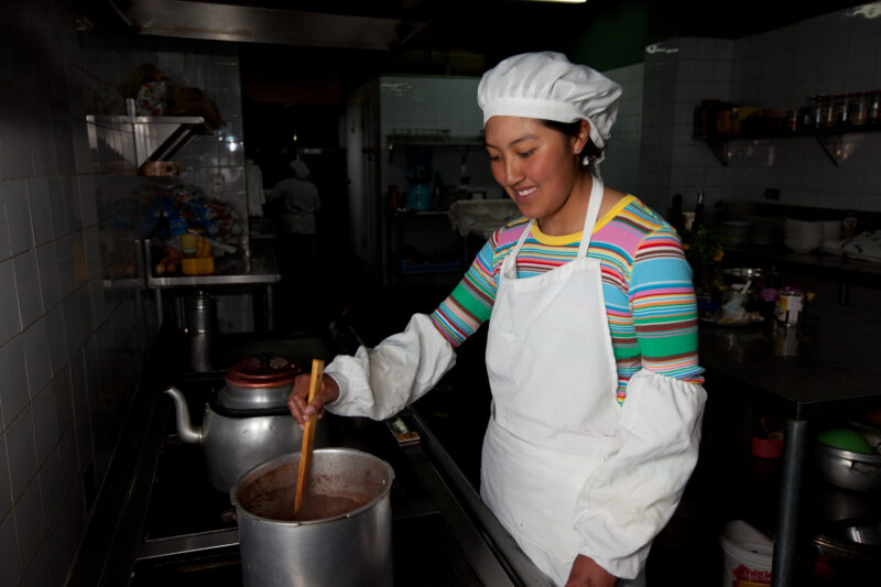 Learning New Skills — Orphaned or abandoned, these young people are getting a second chance at life through a ADRA program that is helping them learn marketa...