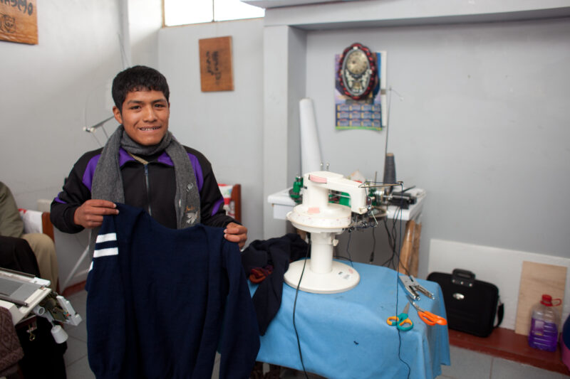 Learning New Skills — Orphaned or abandoned, these young people are getting a second chance at life through a ADRA program that is helping them learn marketa...