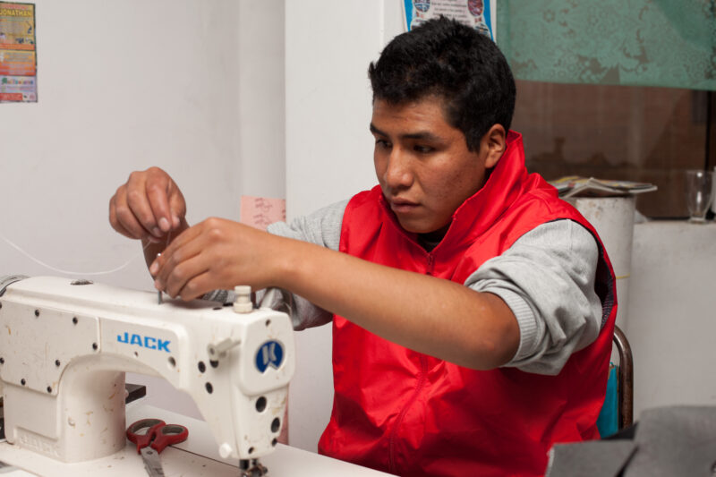 Learning New Skills — Orphaned or abandoned, these young people are getting a second chance at life through a ADRA program that is helping them learn marketa...
