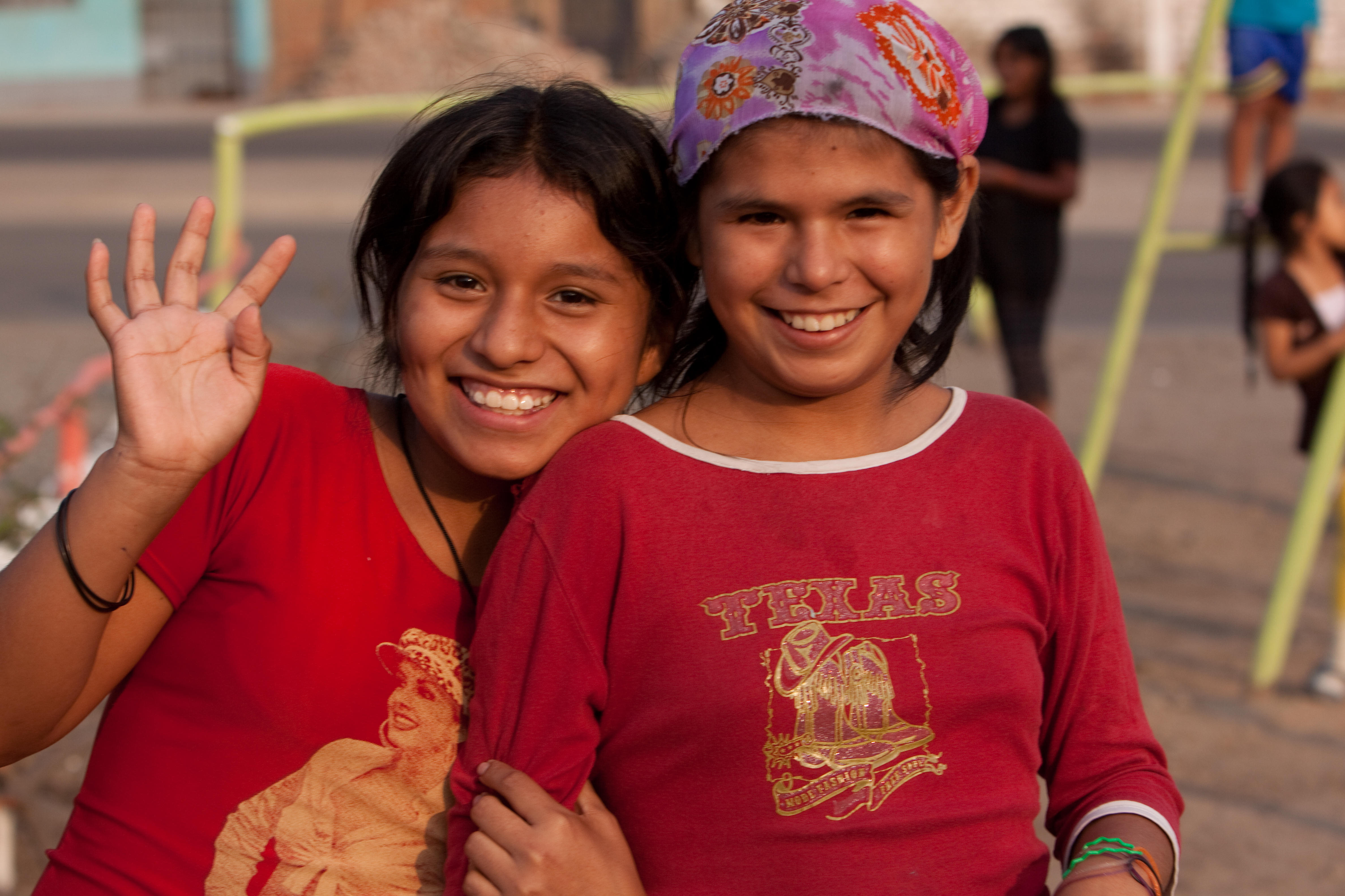 Faces of Children in Peru
