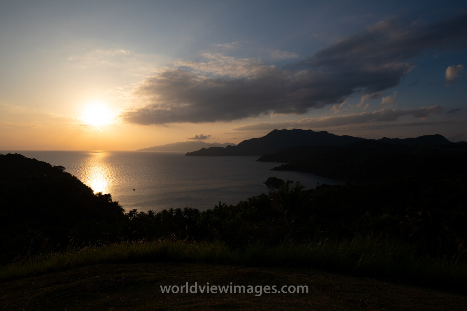 Sunset in the Philippines