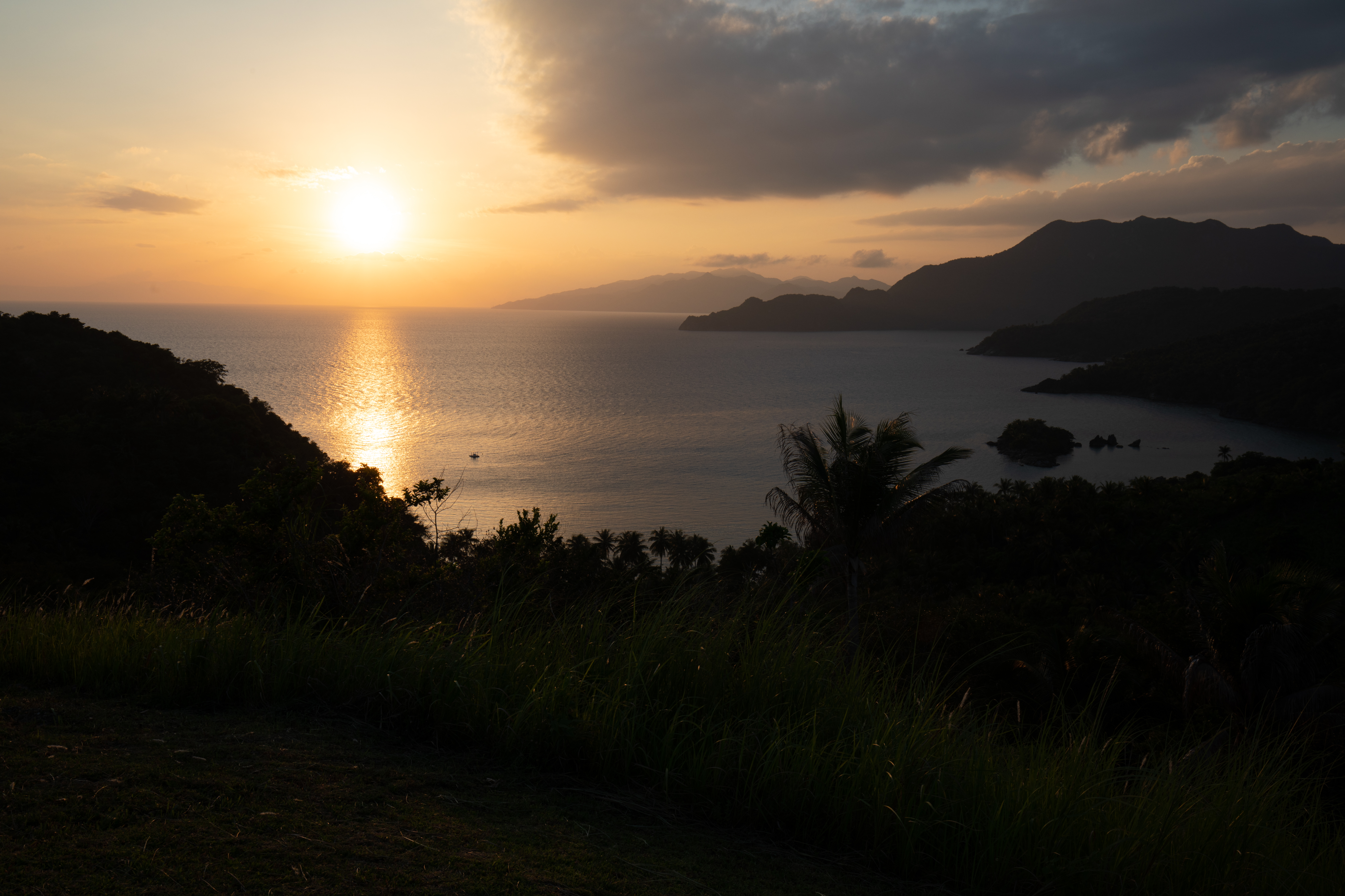 Sunset in the Philippines