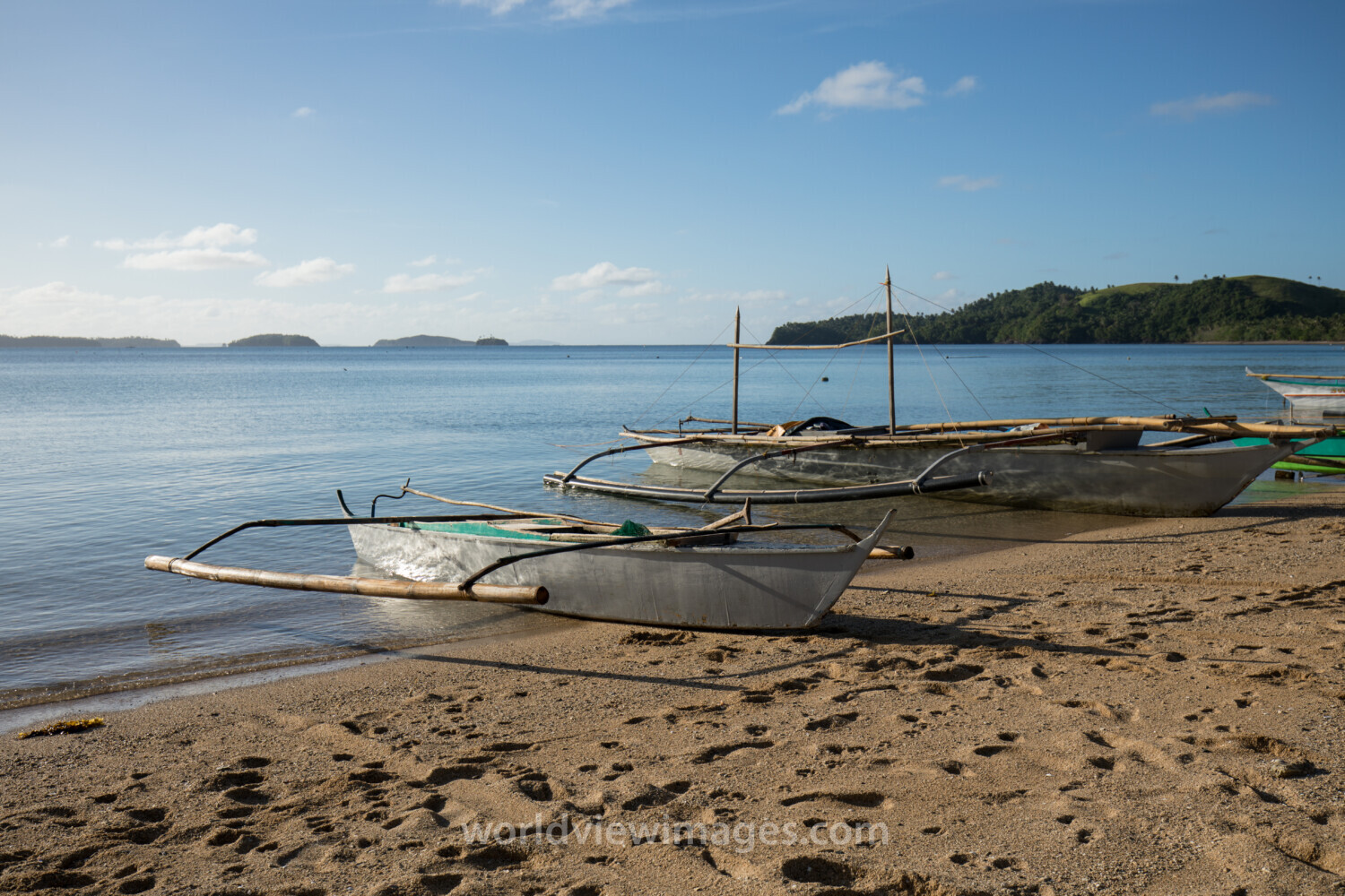 Fishing boats in the Philippines