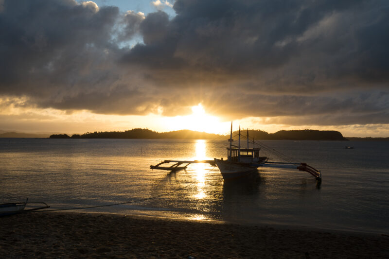 Fishing Boat in the Philippines — Philippines, Camarines Sur, Luzon, fishing, boat