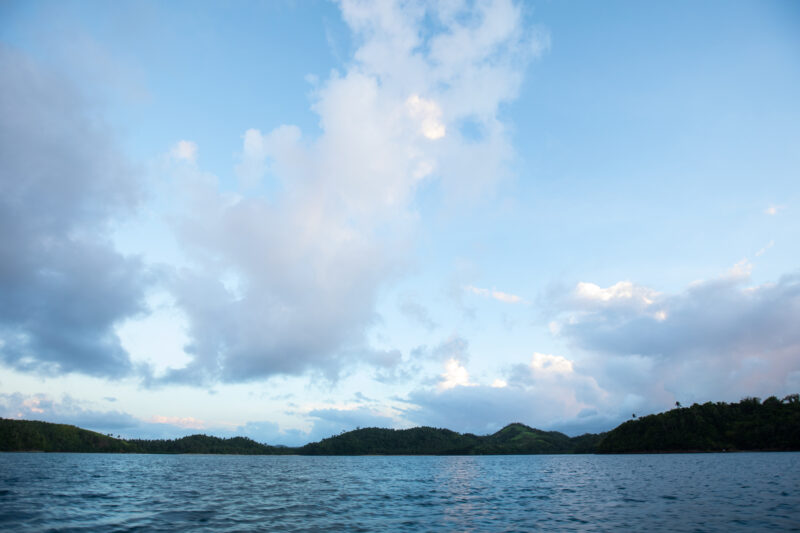 Coastal waters in the Philippines — Philippines, Camarines Sur, Luzon, scenic
