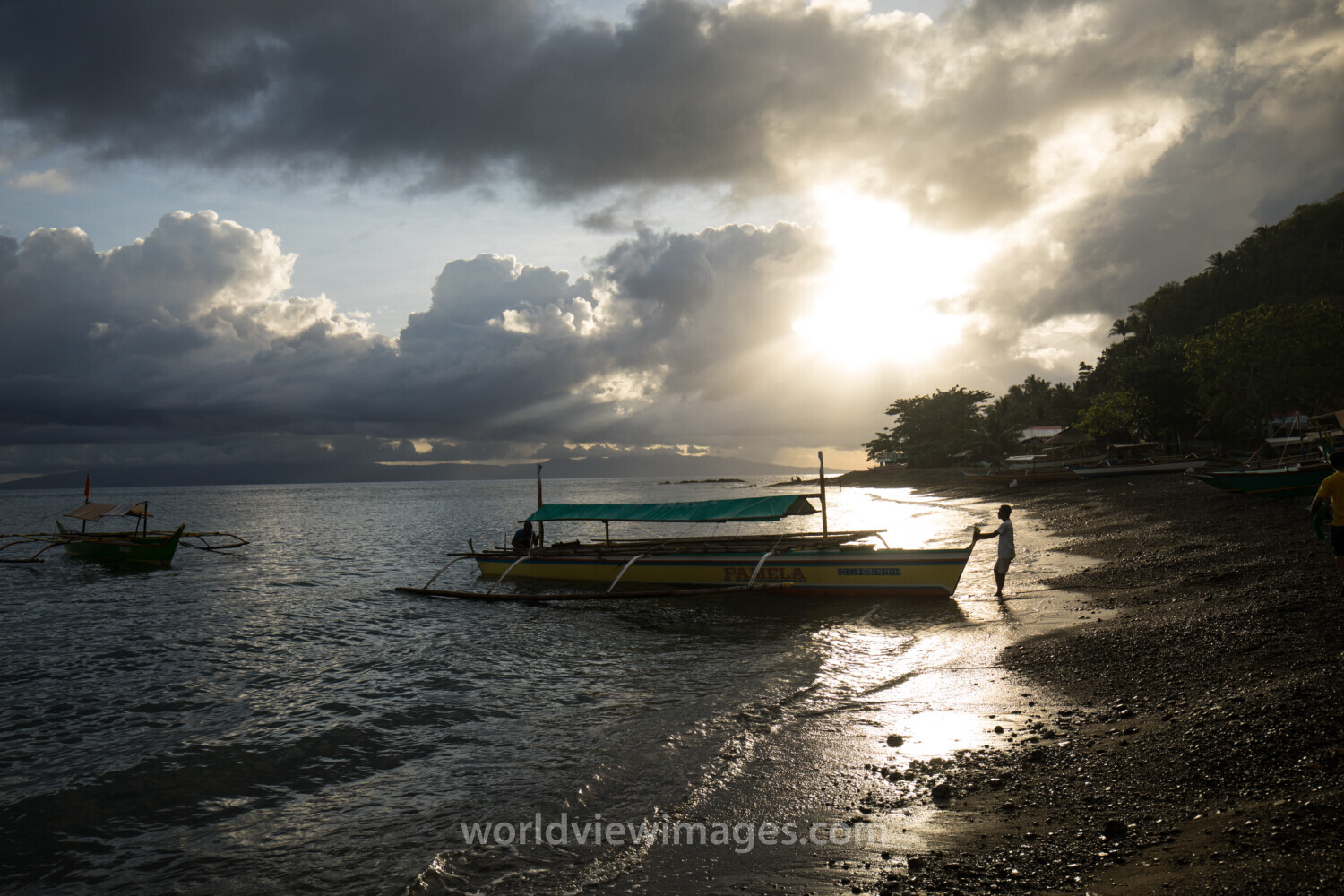 Fishing boat in the Phillipines