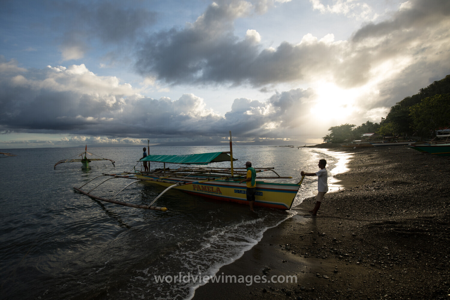 Fishing boat in the Phillipines