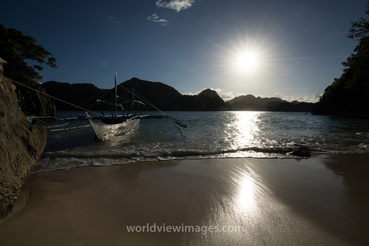 Beach in the Philippines