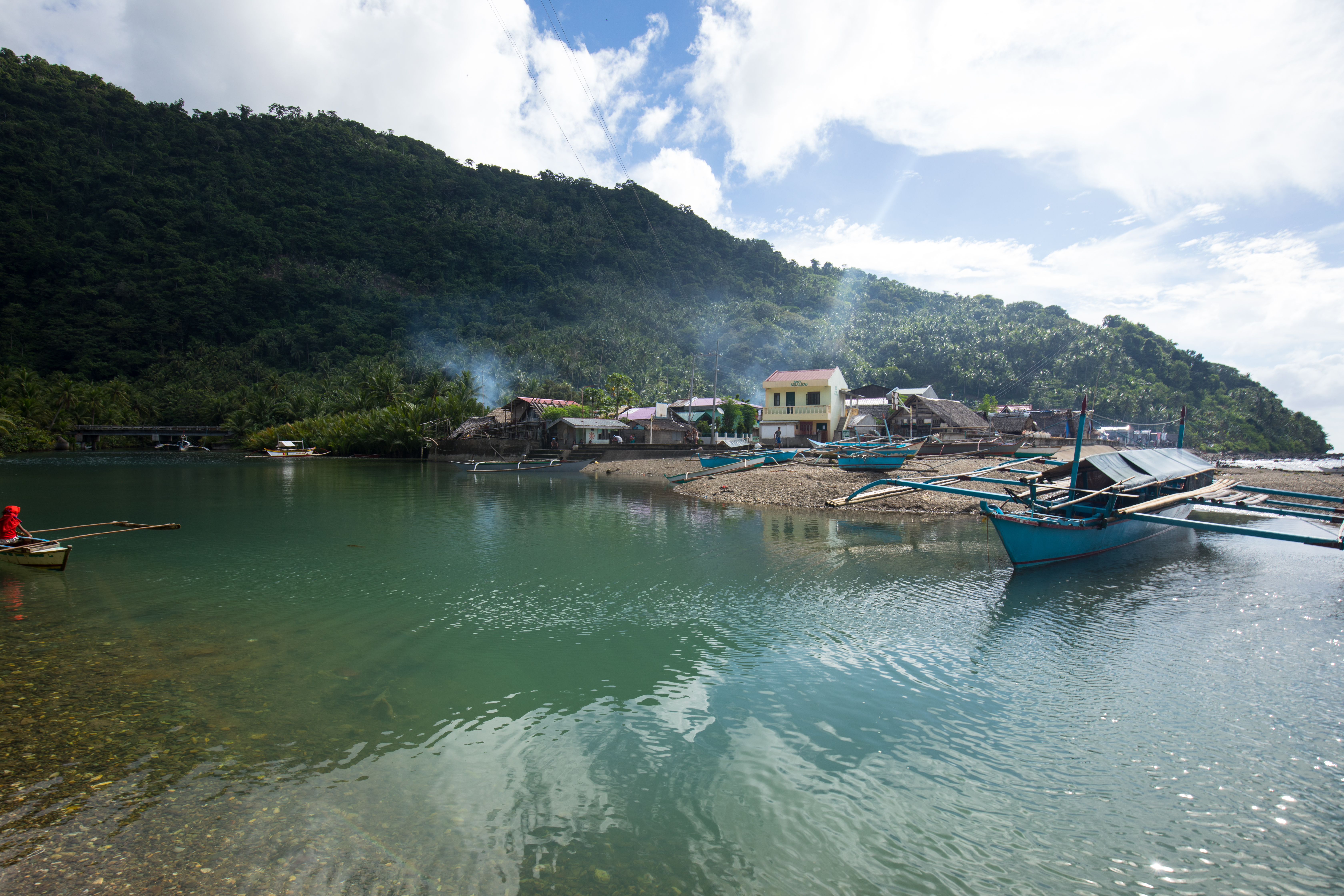 Lagoon in the Philippines