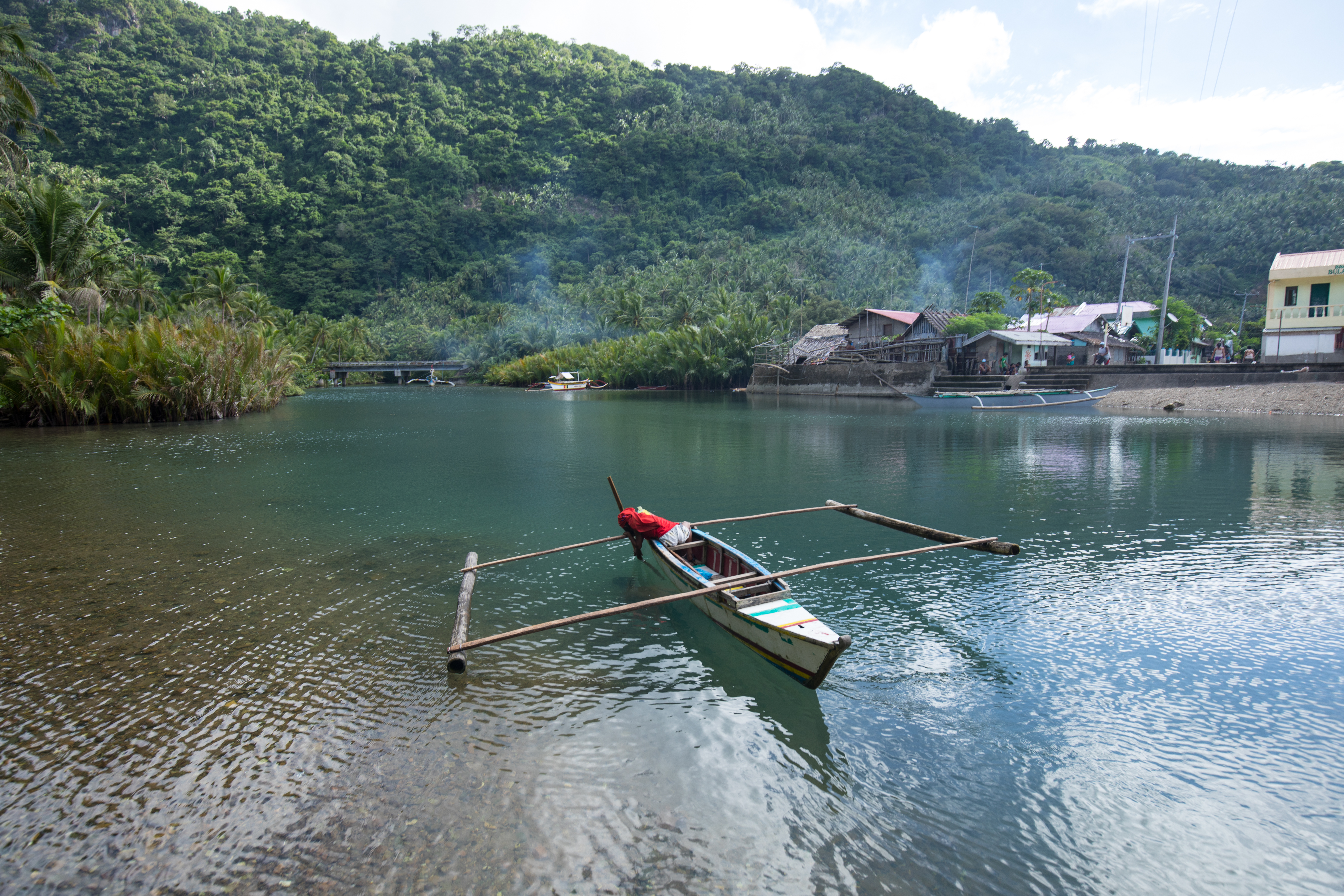 Lagoon in the Philippines