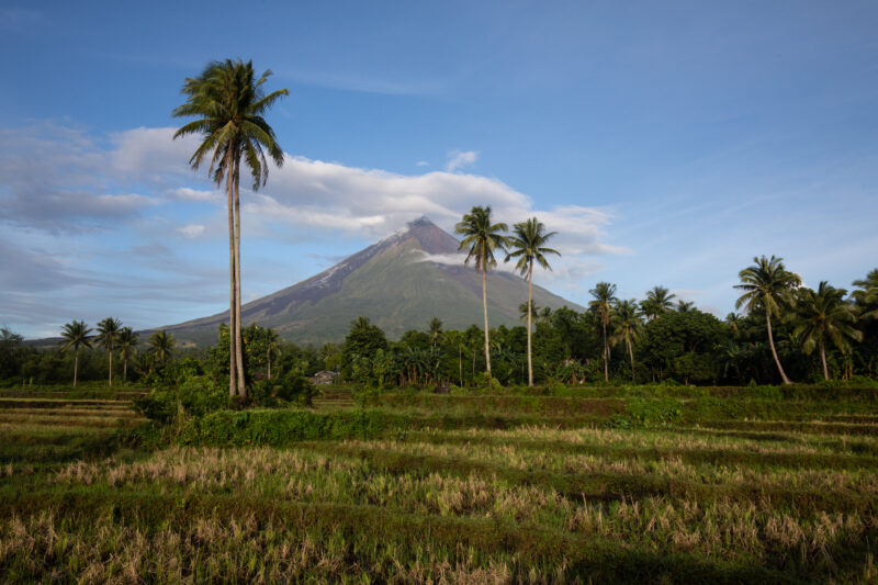 Volcano Mayon in the Philippines — Philippines, Camarines Sur, Luzon, volcano, Mayon