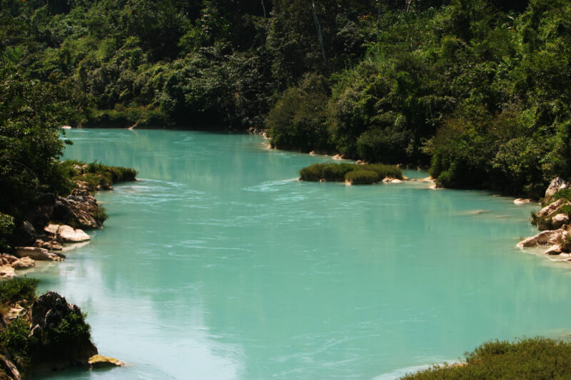 Photo: River Scene — Mexico, Agua Azul