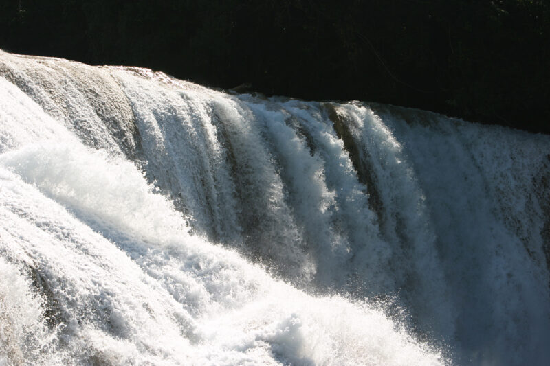 Waterfall Scenic — Stock Images of Rivers — Mexico, Agua Azul, waterfall, waterfalls