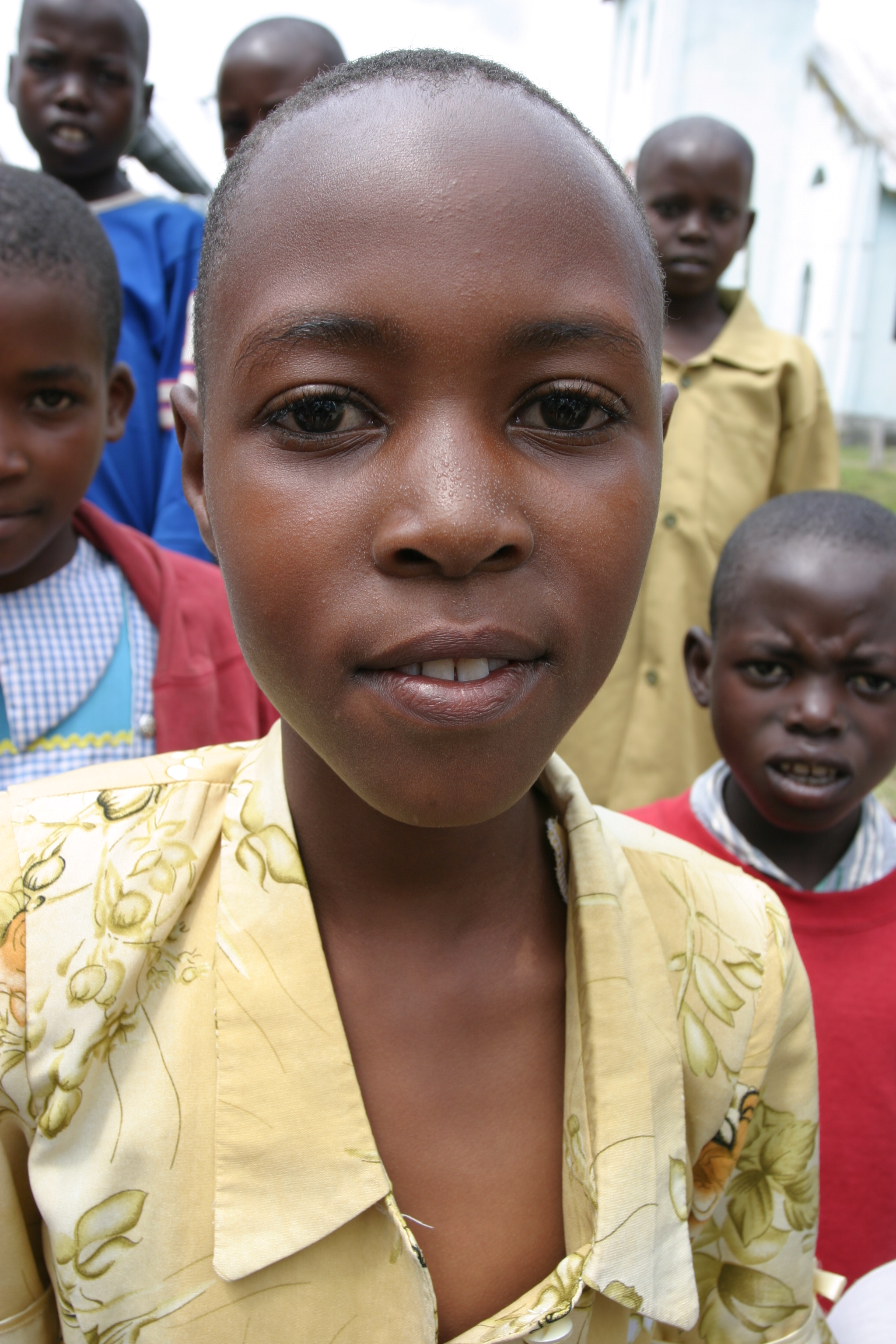 Girl in Rwanda