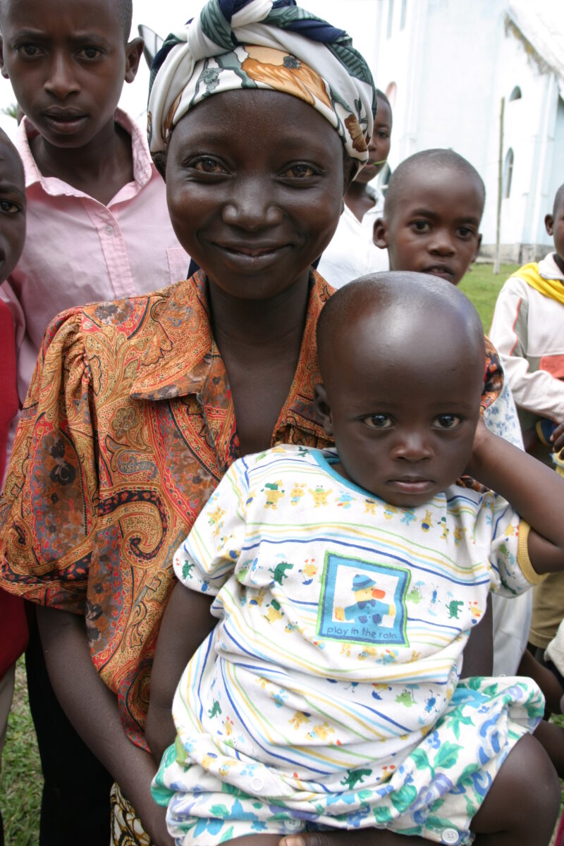 Mother and Baby in Rwanda — Faces of Rwanda — Rwanda, Africa, child, Children, faces