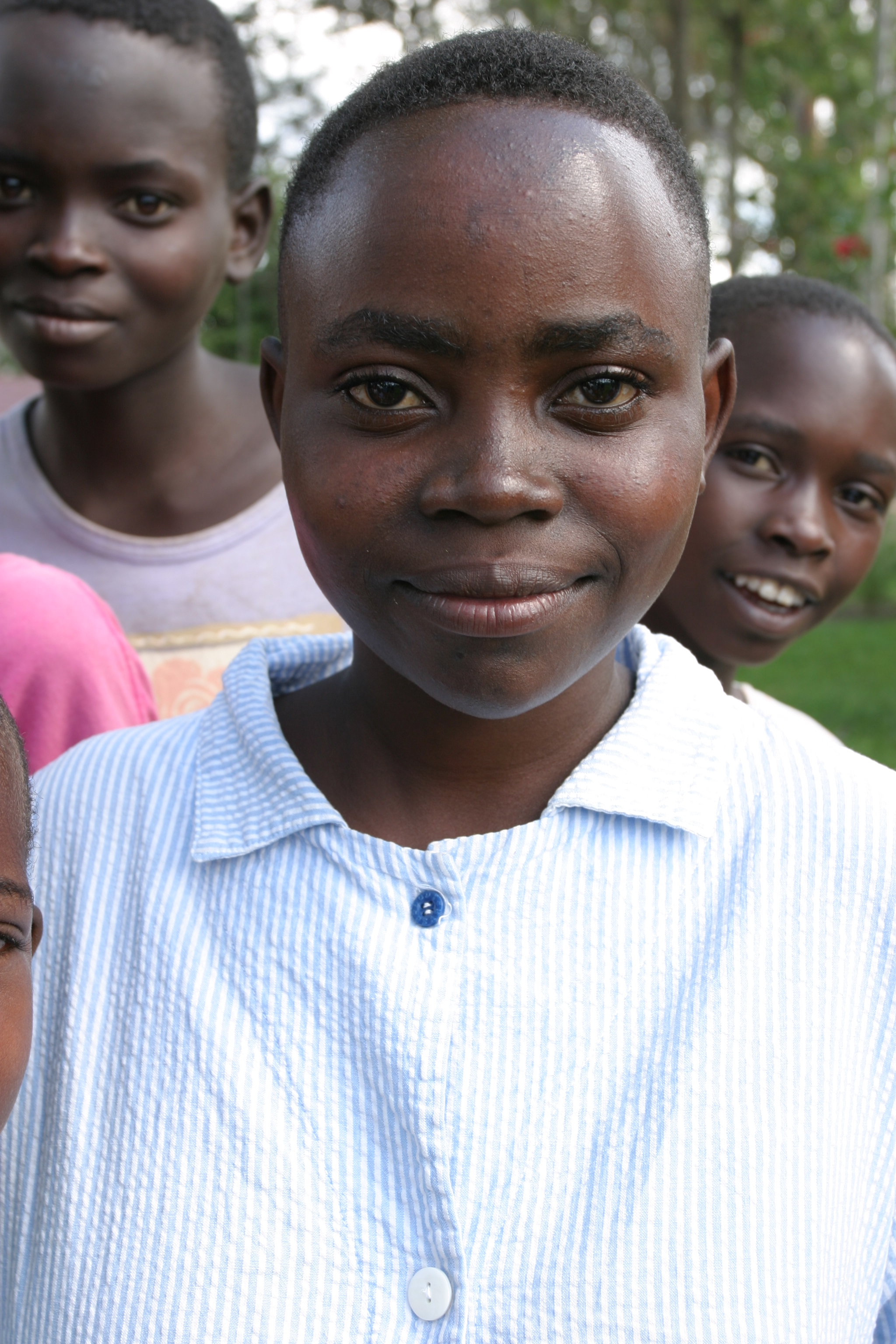 Girl in Rwanda