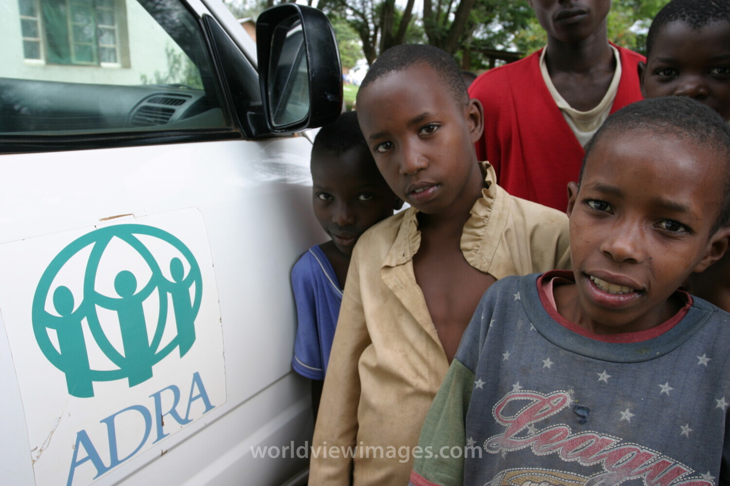 Children by ADRA Vehicle
