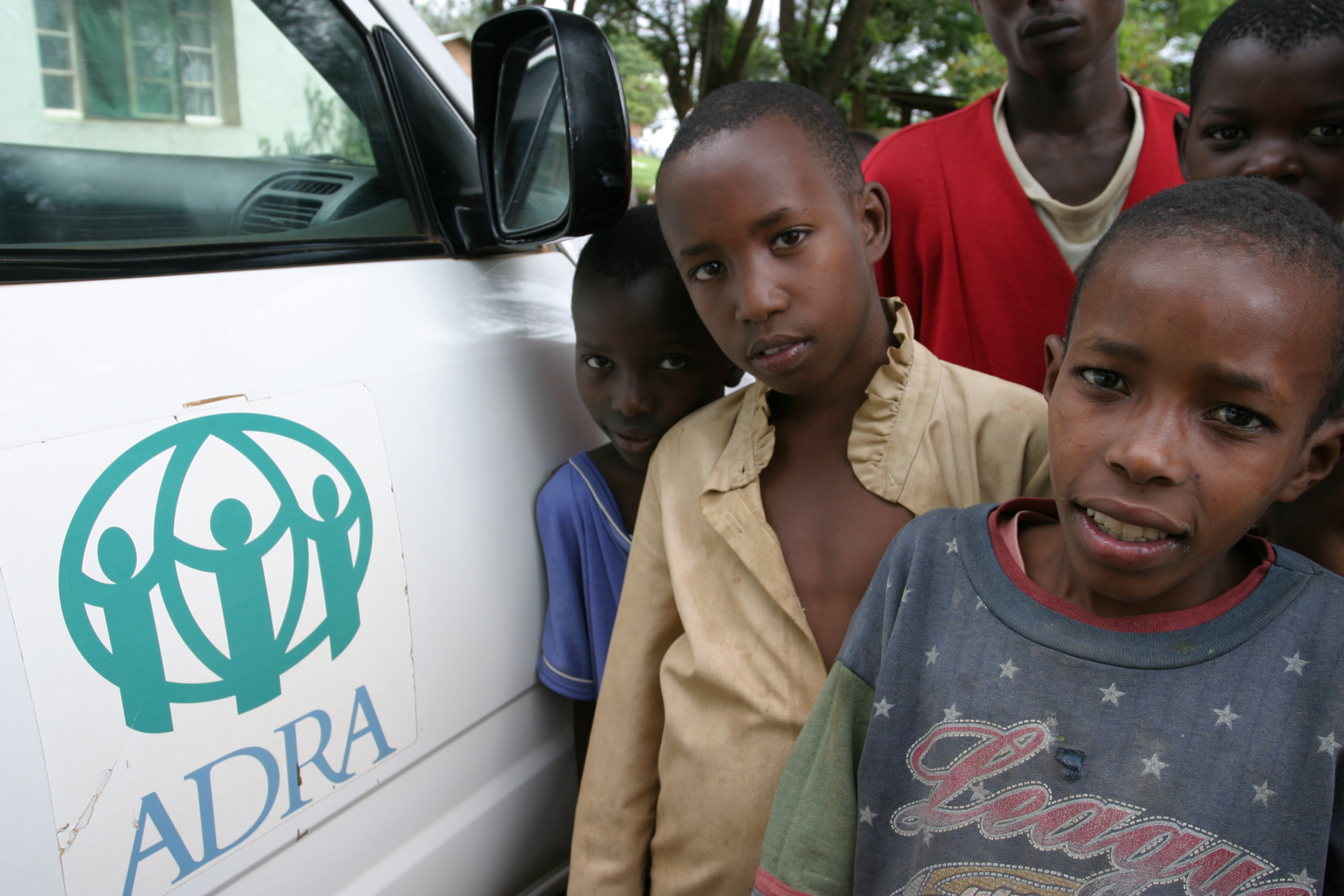 Children by ADRA Vehicle