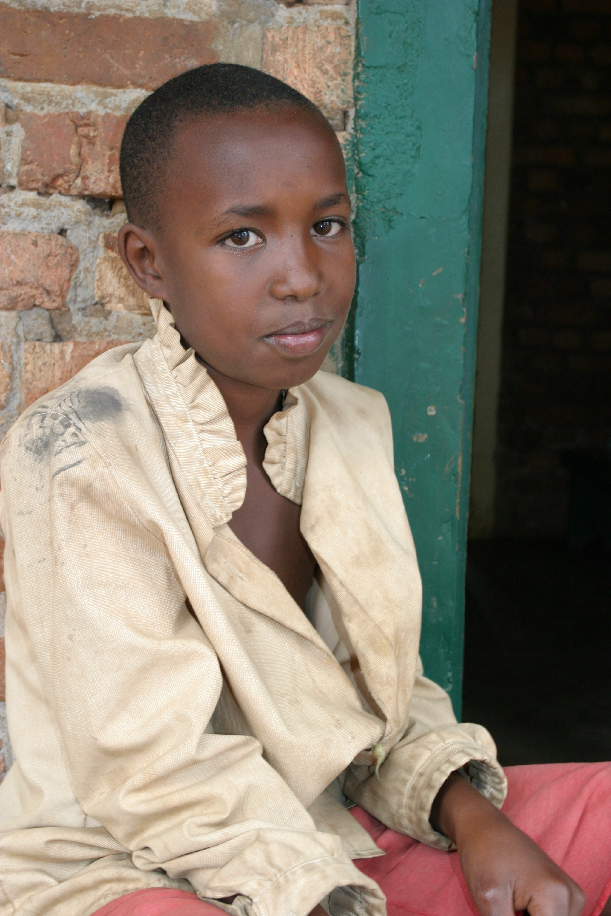 Boy in Rwanda