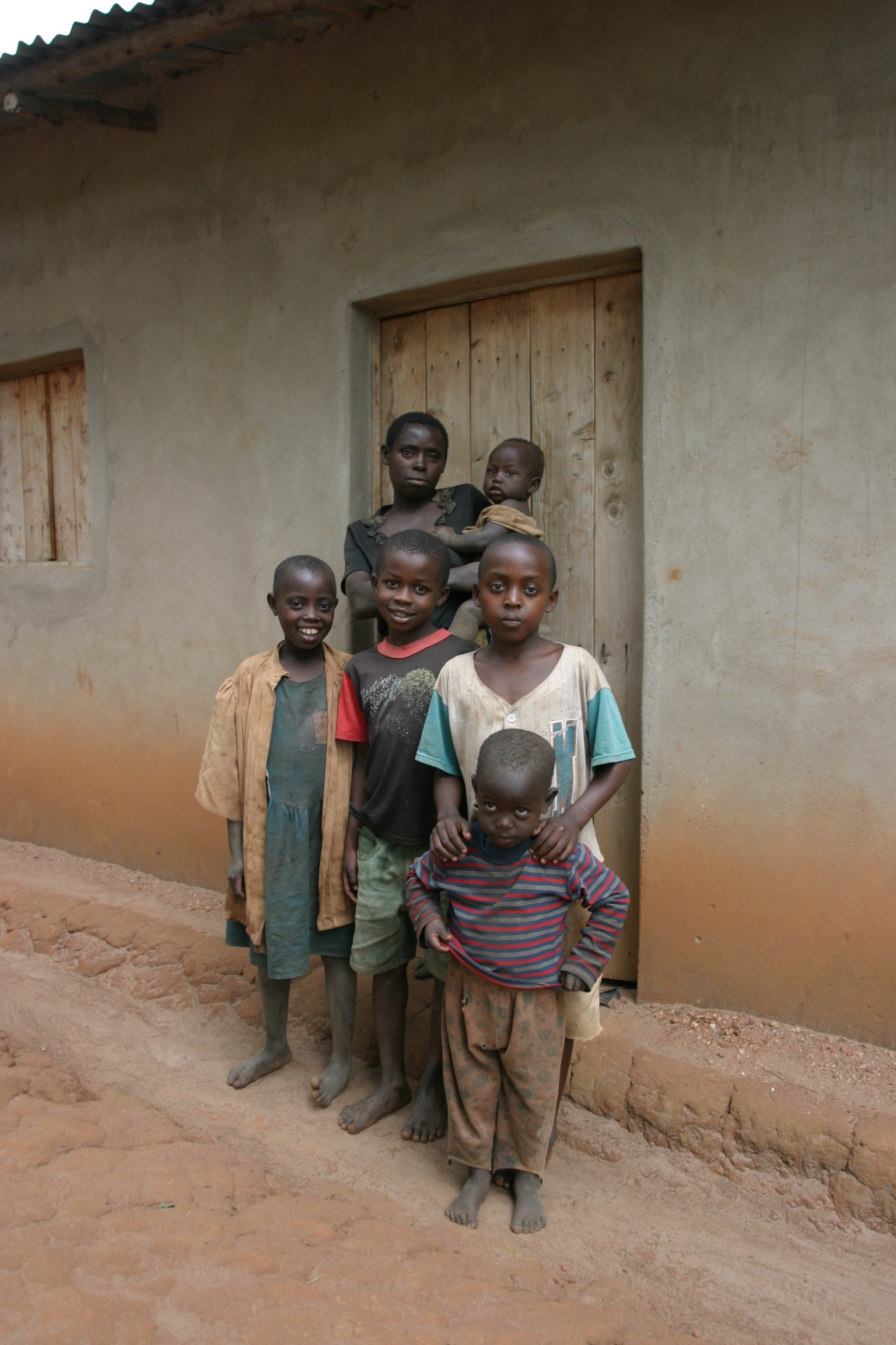 Family Group in Rwanda